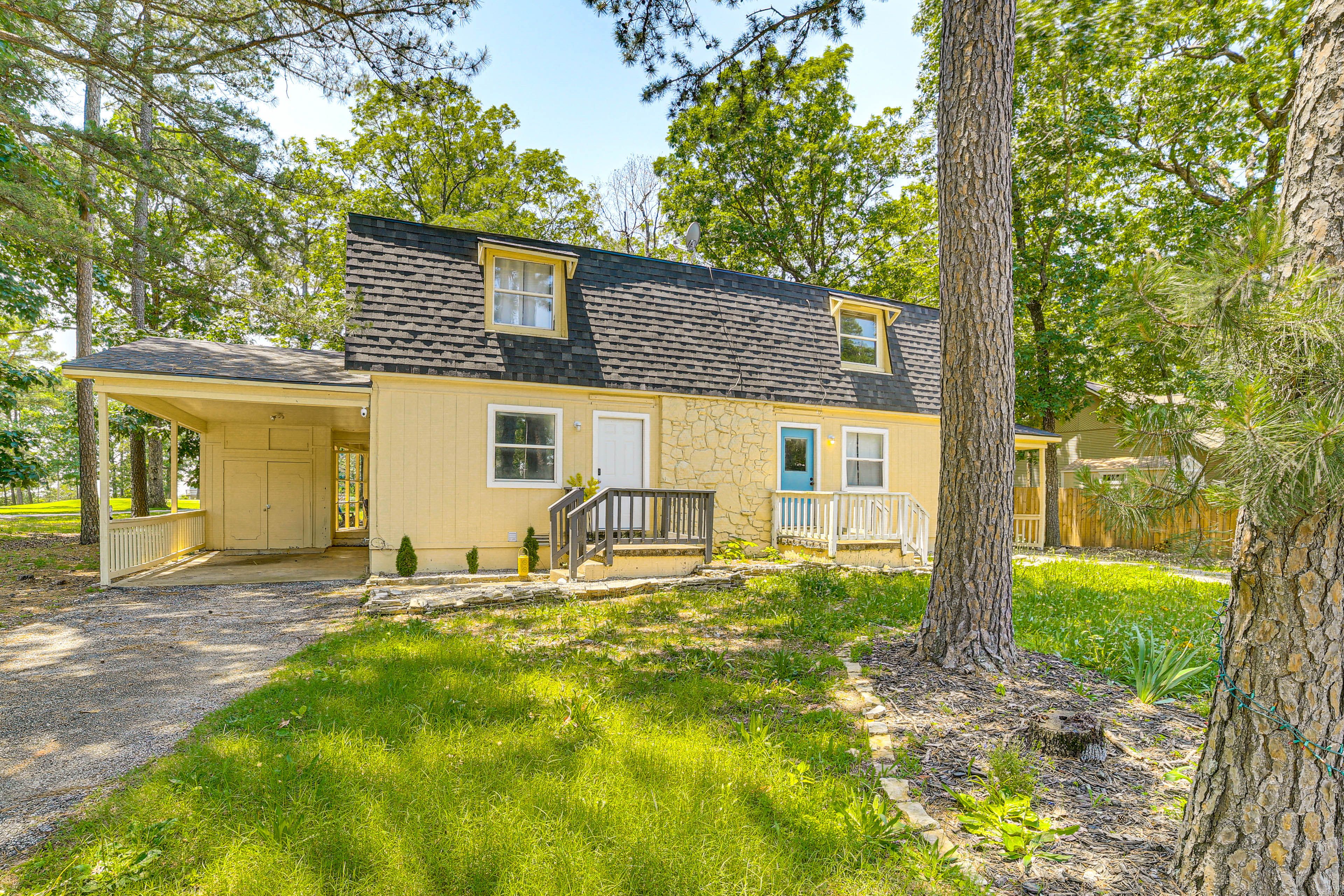 Exterior & Entryway | 2-Story Townhome | Central A/C & Heating