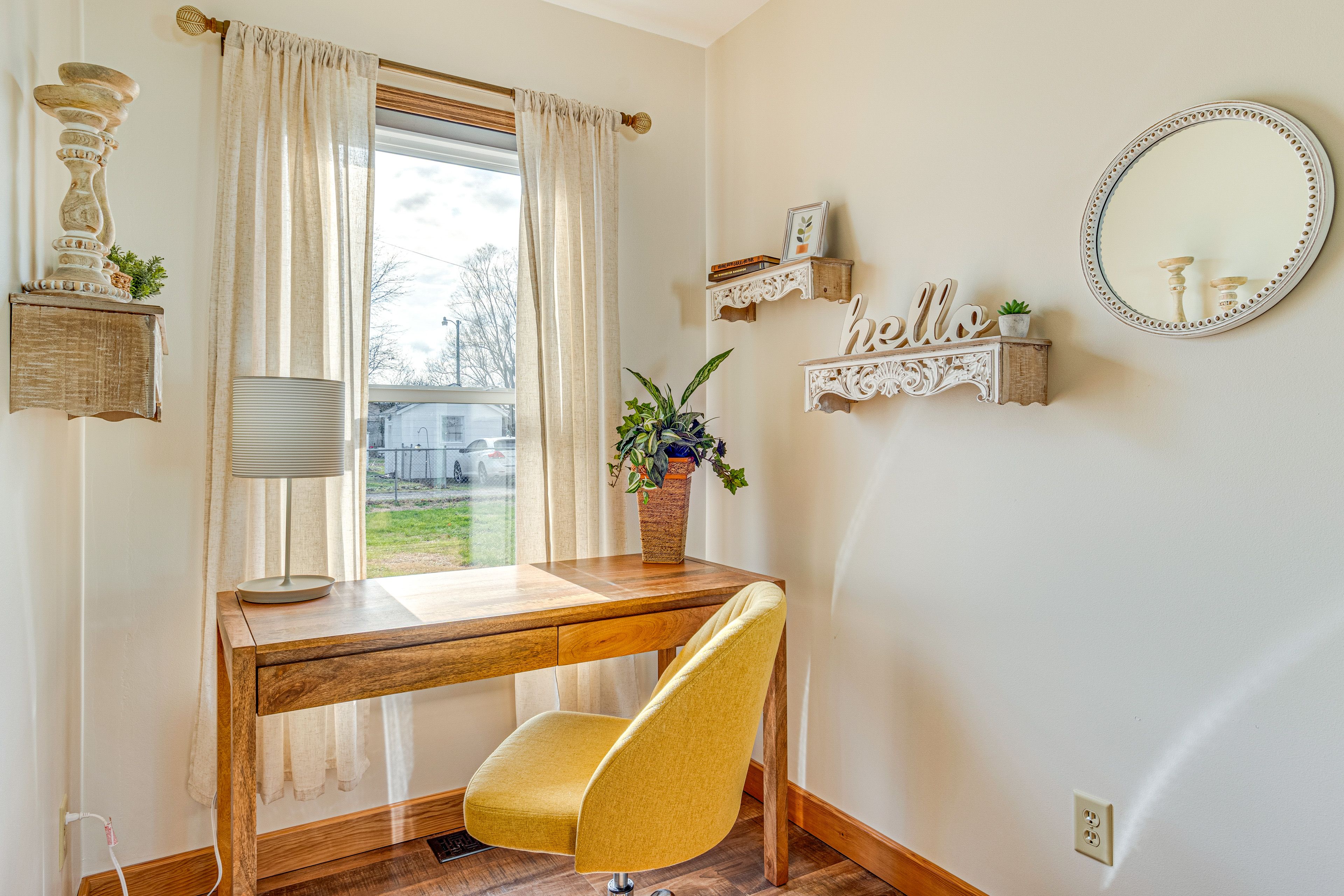 Laptop-Friendly Workspace