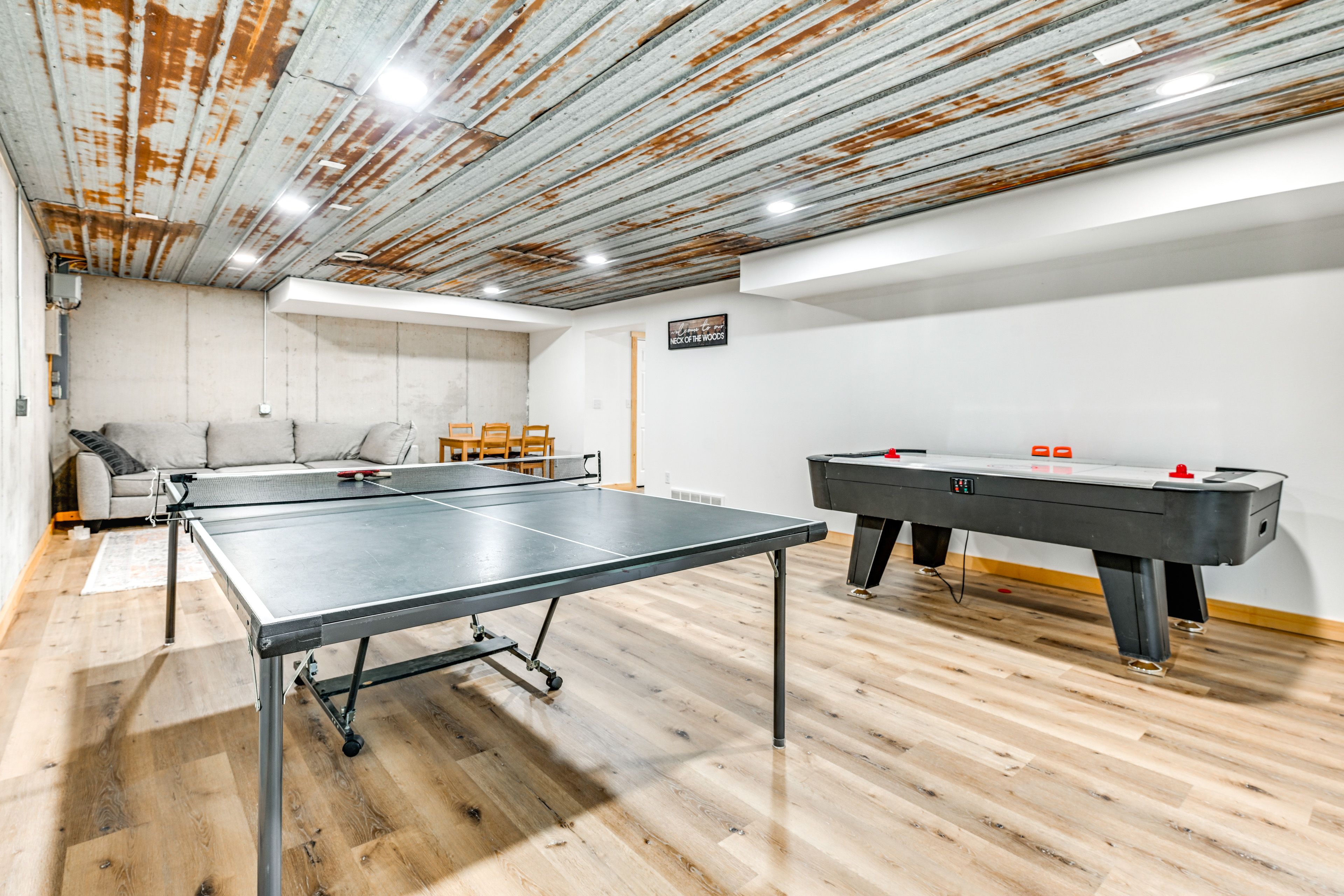 Game Room | 3-Story Home | Ping-Pong Table | Air Hockey Table