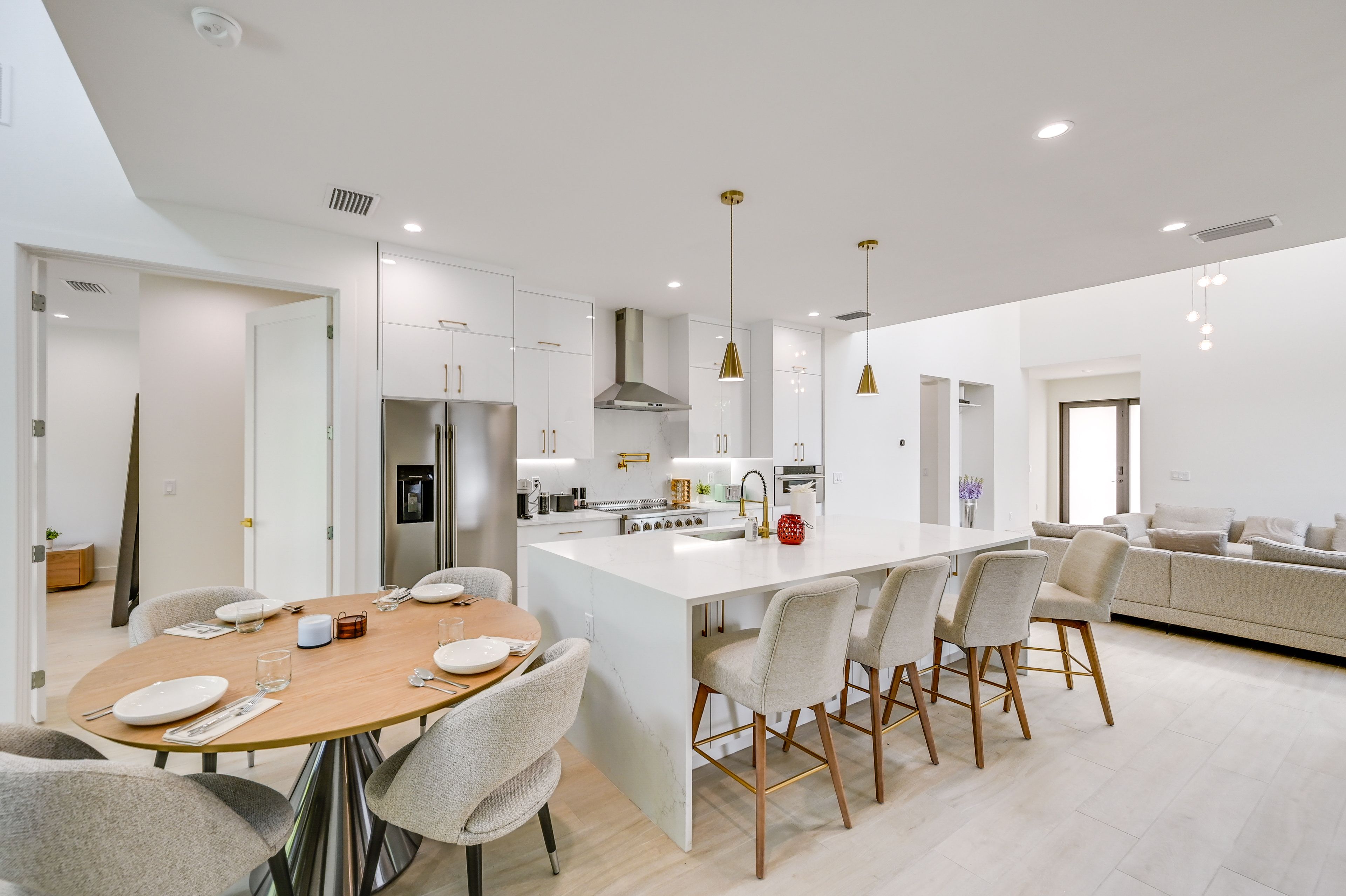 Dining Area | Dishware & Flatware Provided | 1st Floor