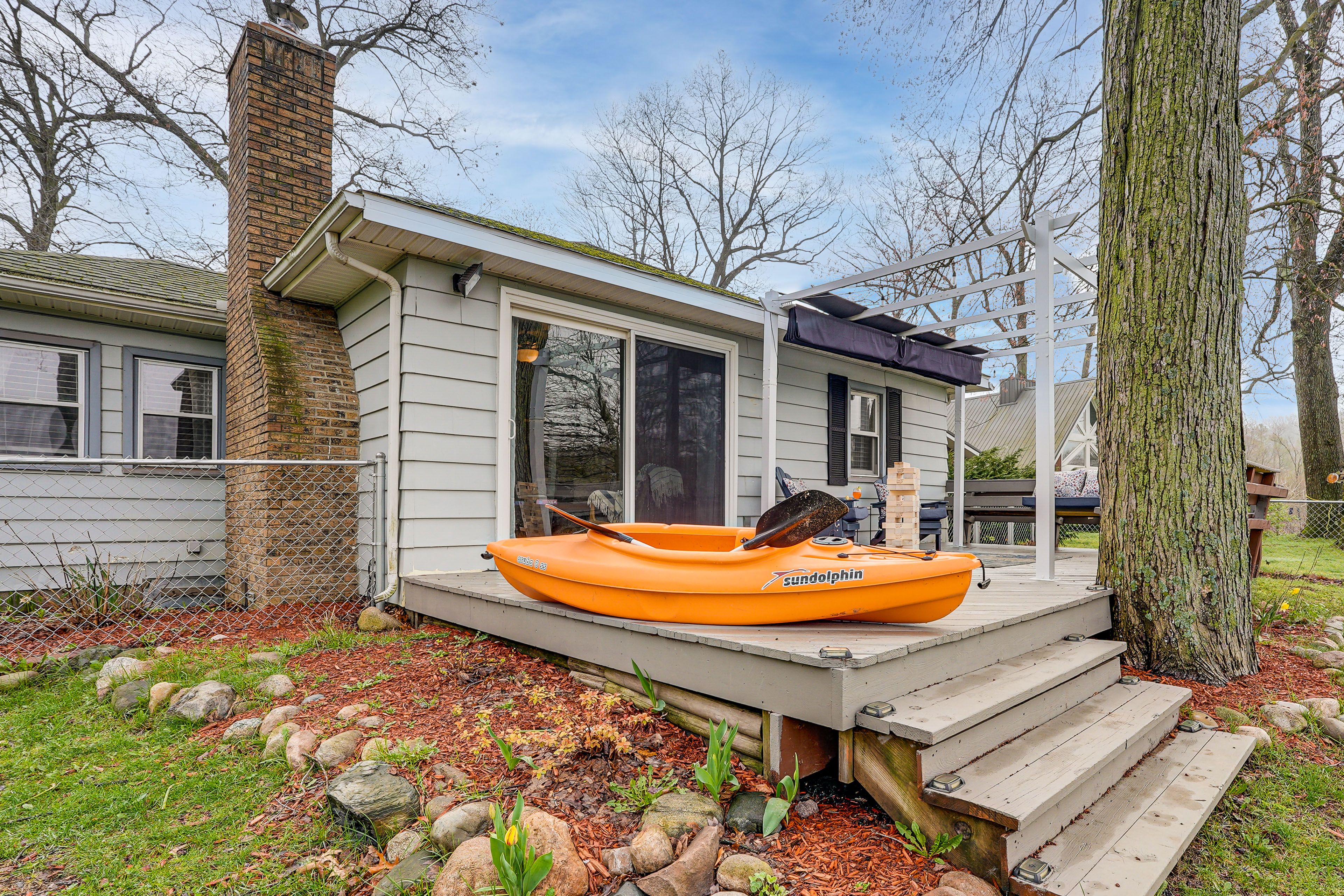 Back Exterior | Fenced Yard