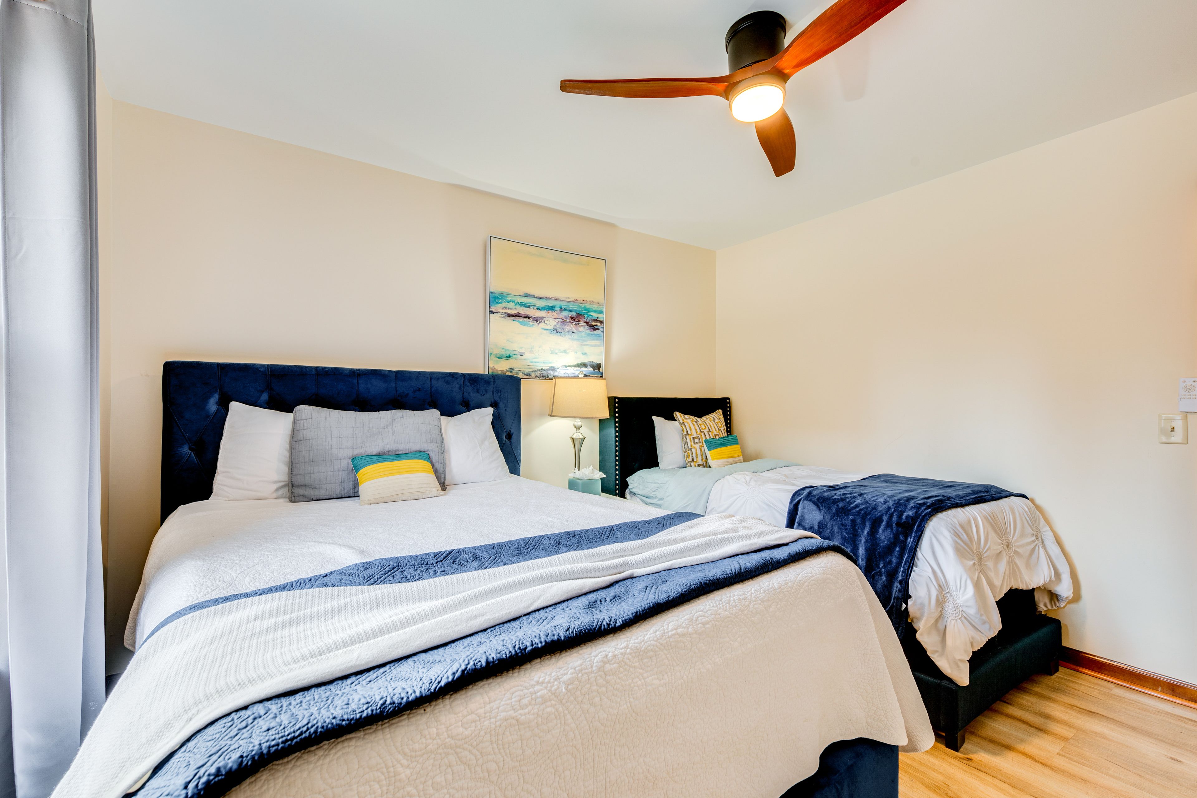 Bedroom 2 | Queen Bed | Twin Bed | Linens Provided