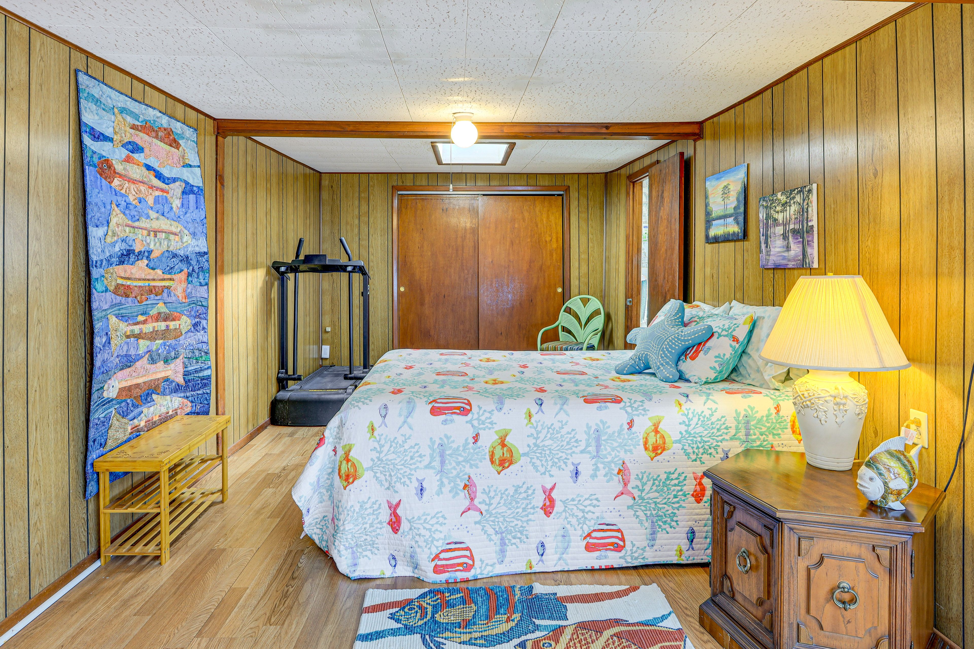 Bedroom 3 | Queen Bed | Full Futon | Linens Provided
