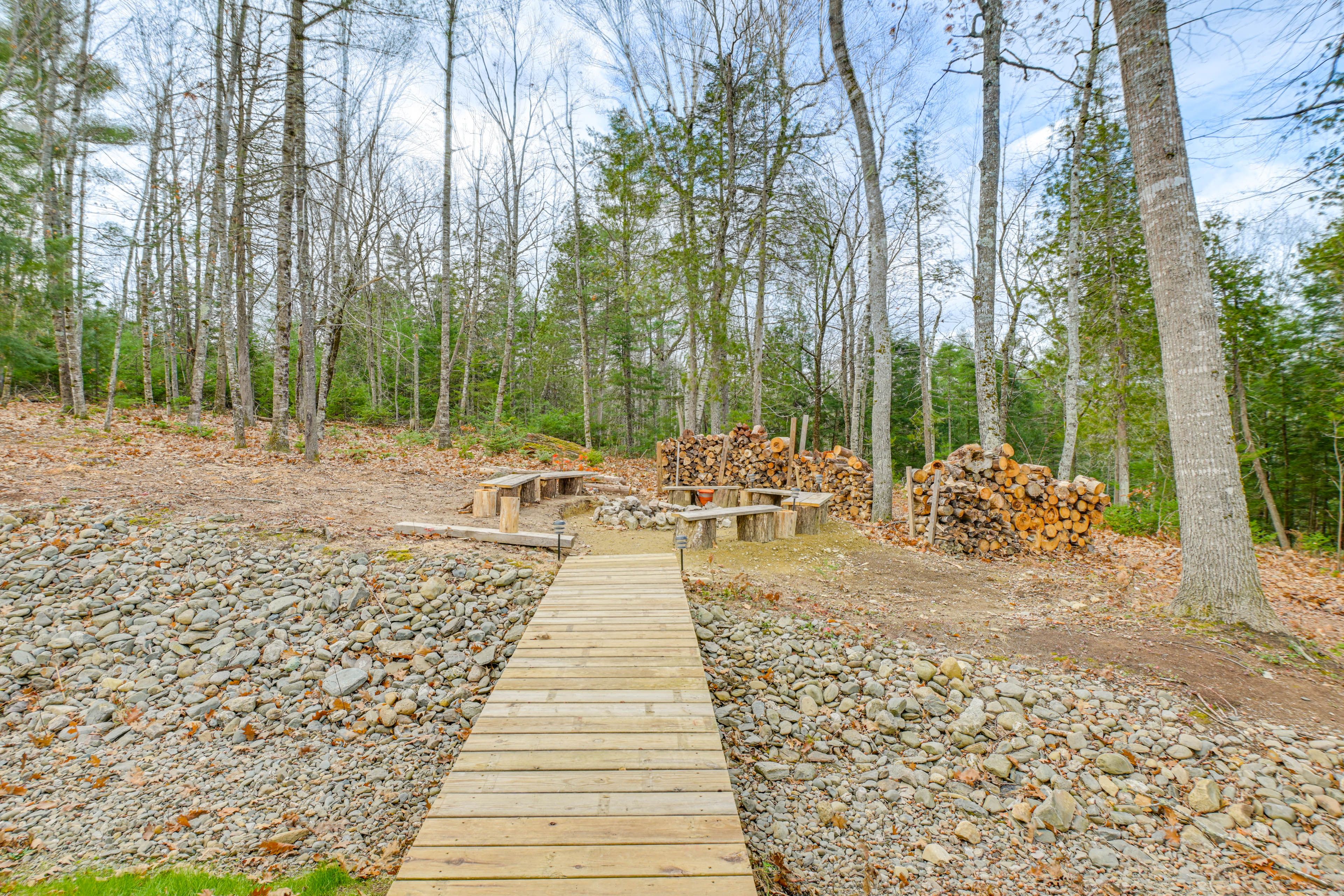 Exterior | Spacious Yard | Fire Pit