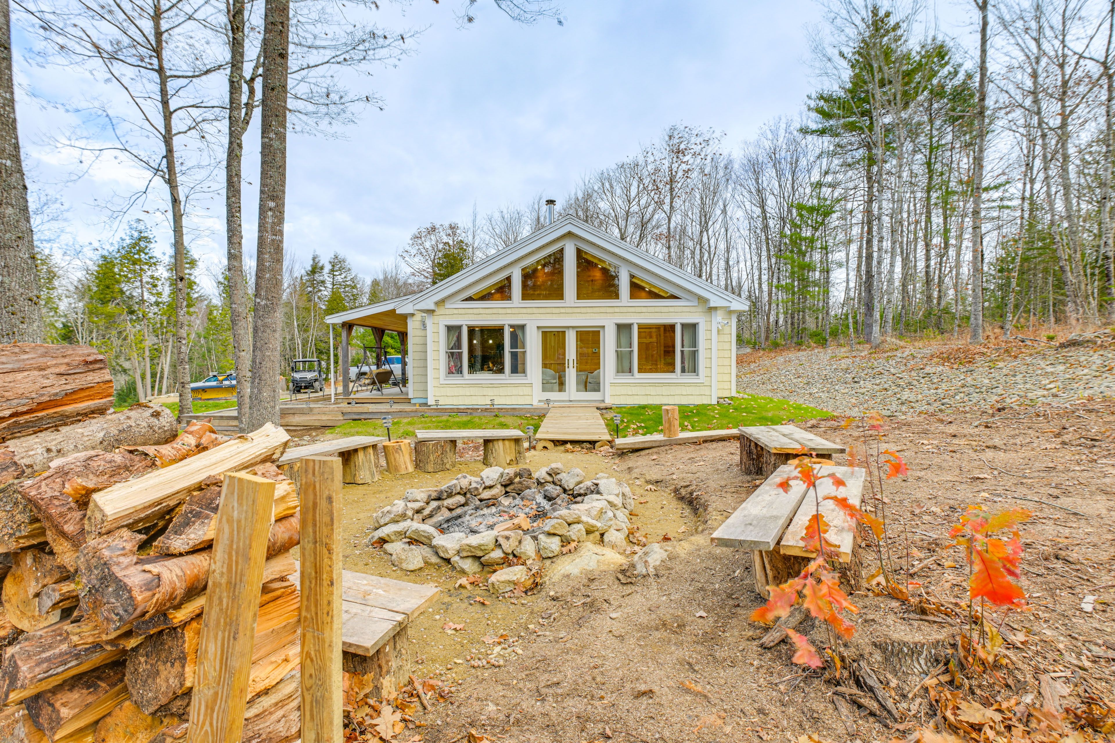 Exterior | Spacious Yard | Fire Pit