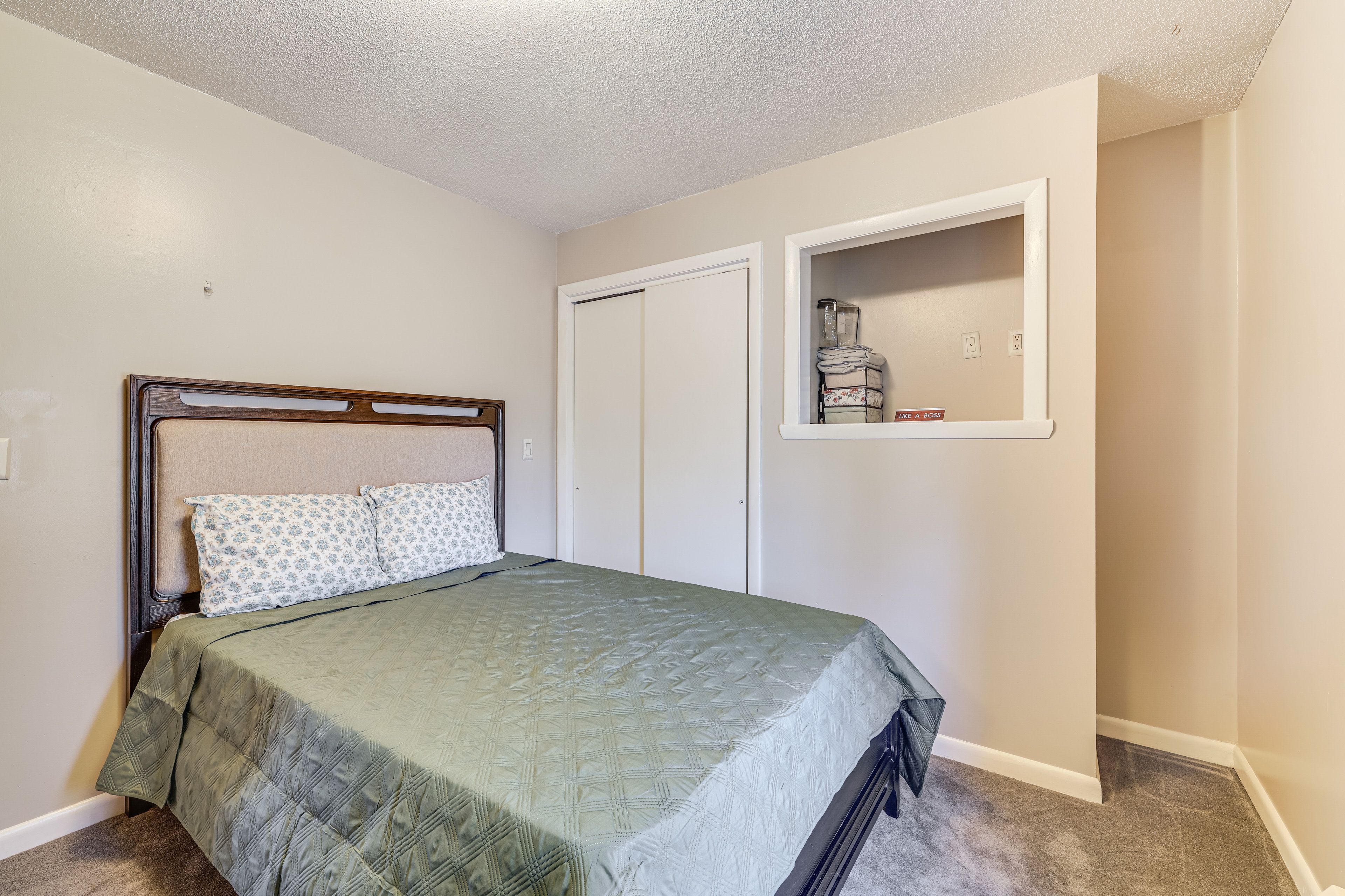Bedroom 1 | Full Bed | Linens Provided