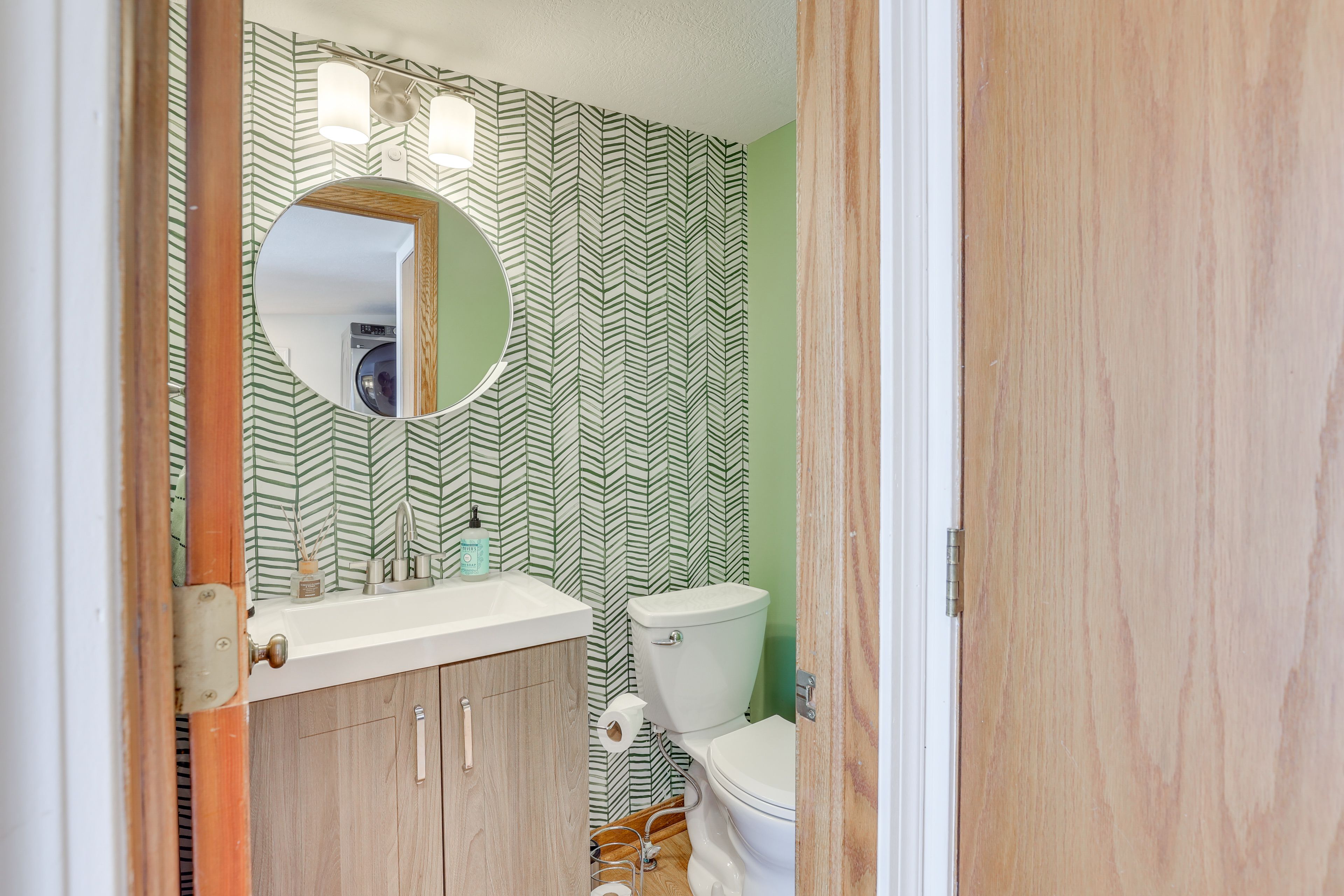 Half Bathroom | Complimentary Toiletries | Towels Provided | Hair Dryer