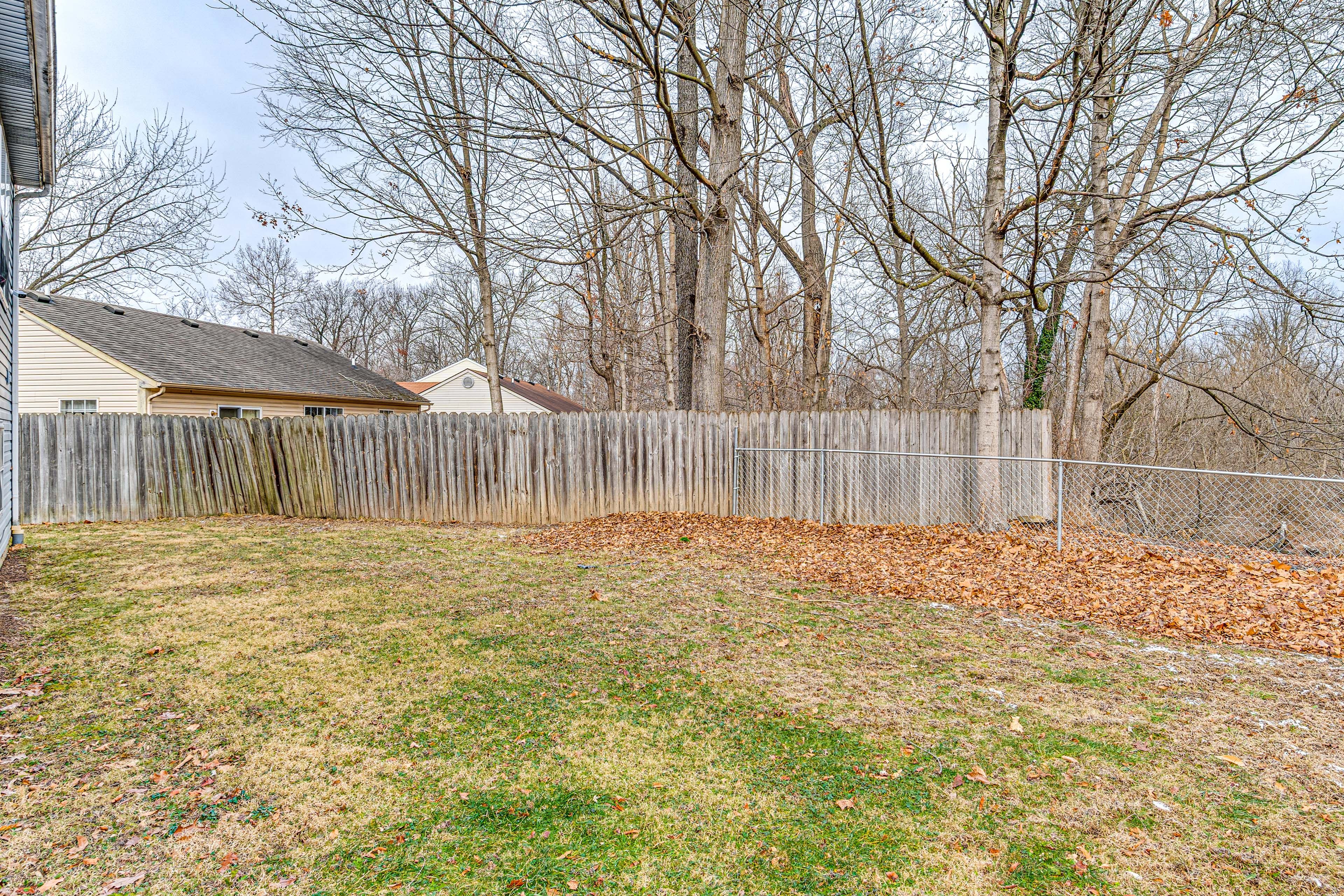 Fenced Backyard