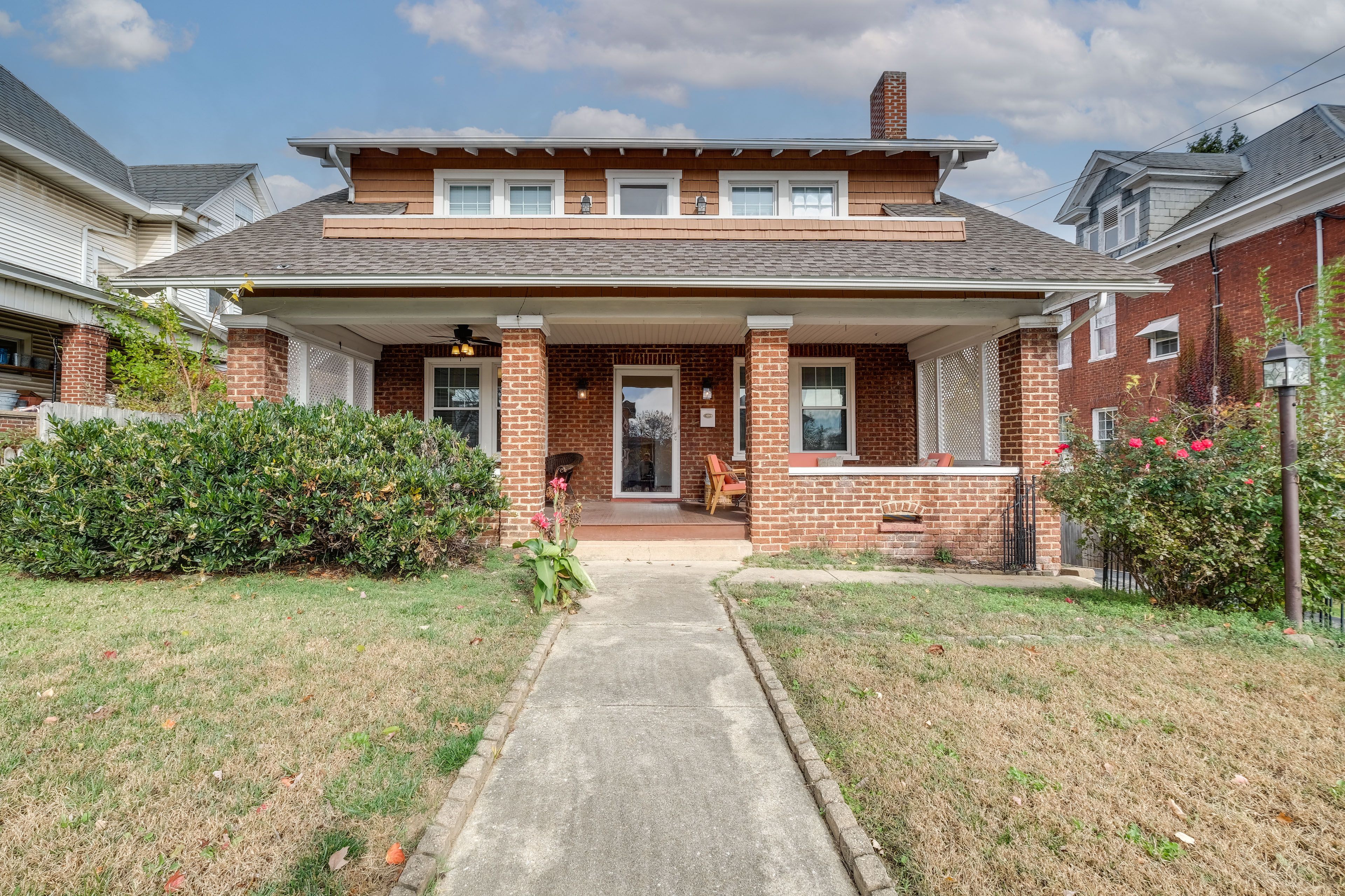 Fenced Front Yard
