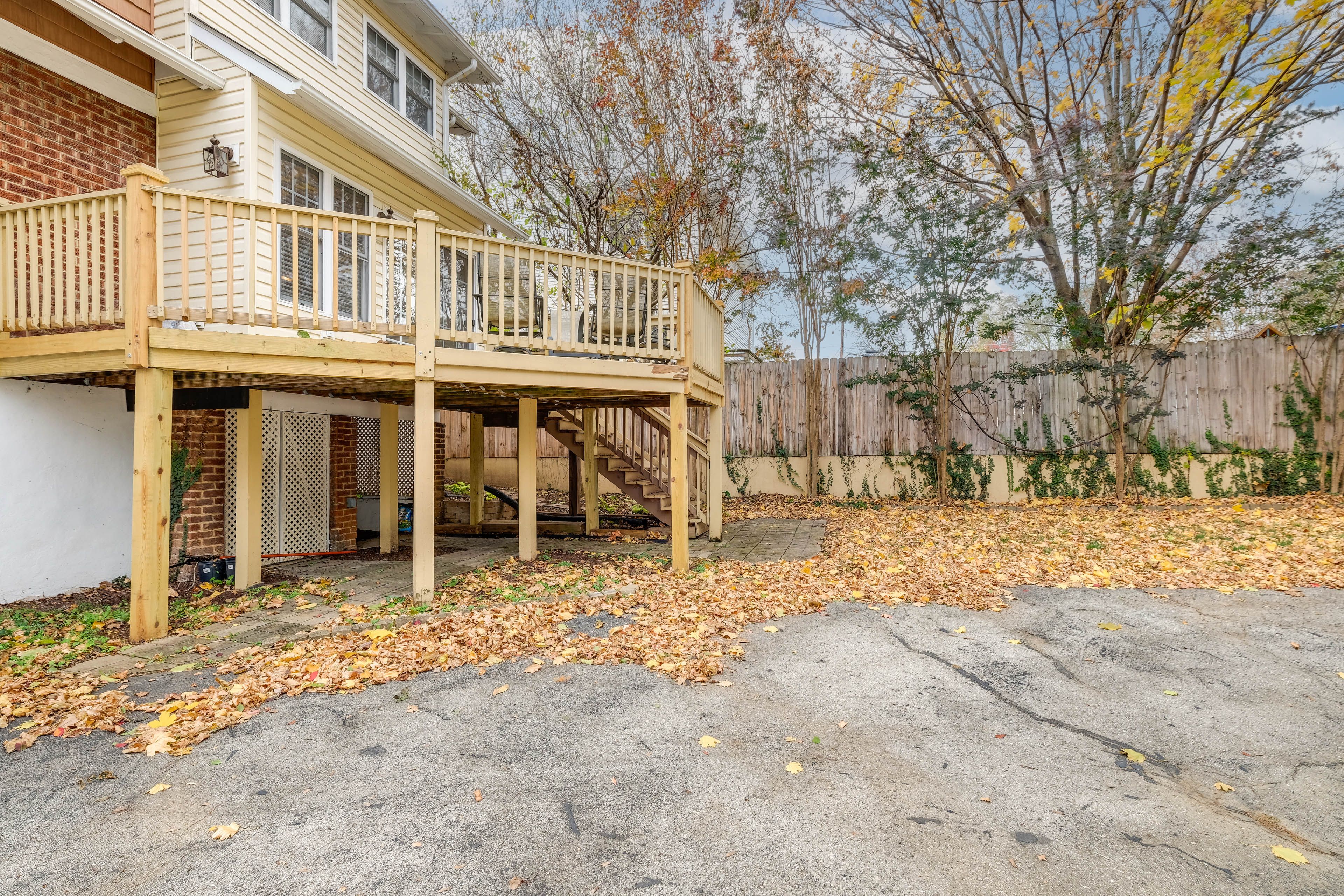 Narrow Backyard