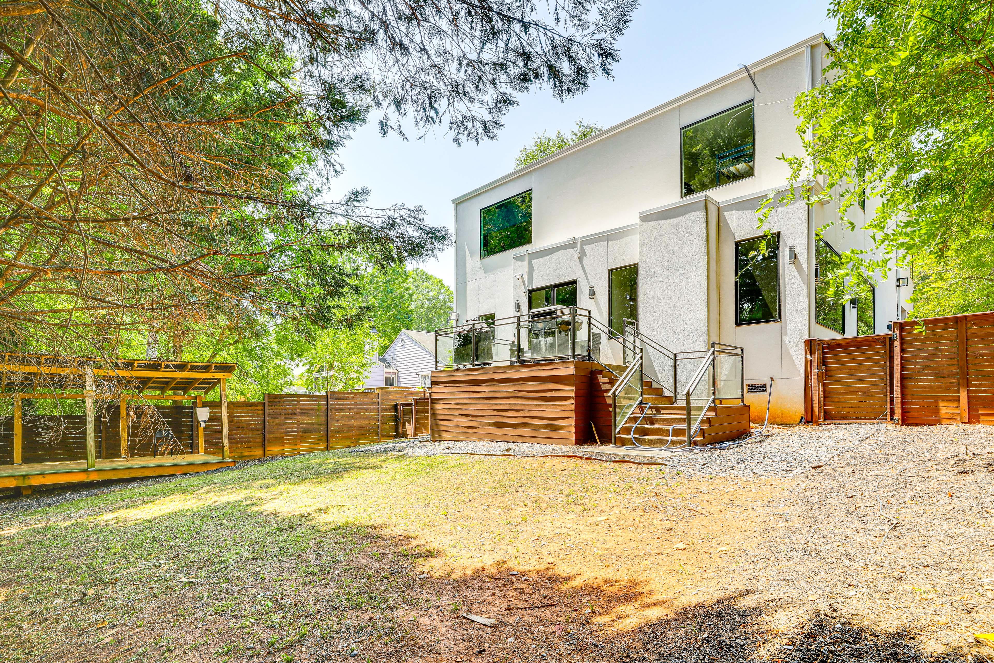 Fenced Backyard