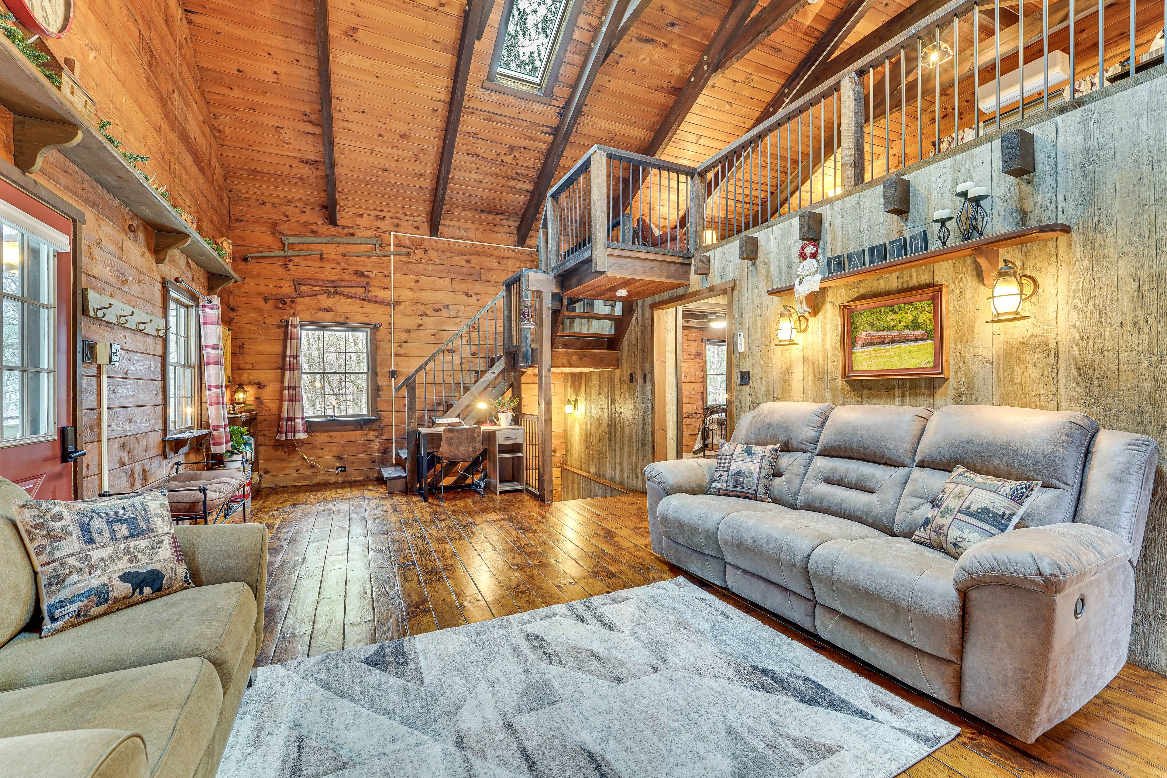 Tyrone Vacation Rental | 2BR | 1BA | 1,176 Sq Ft | Steps Required