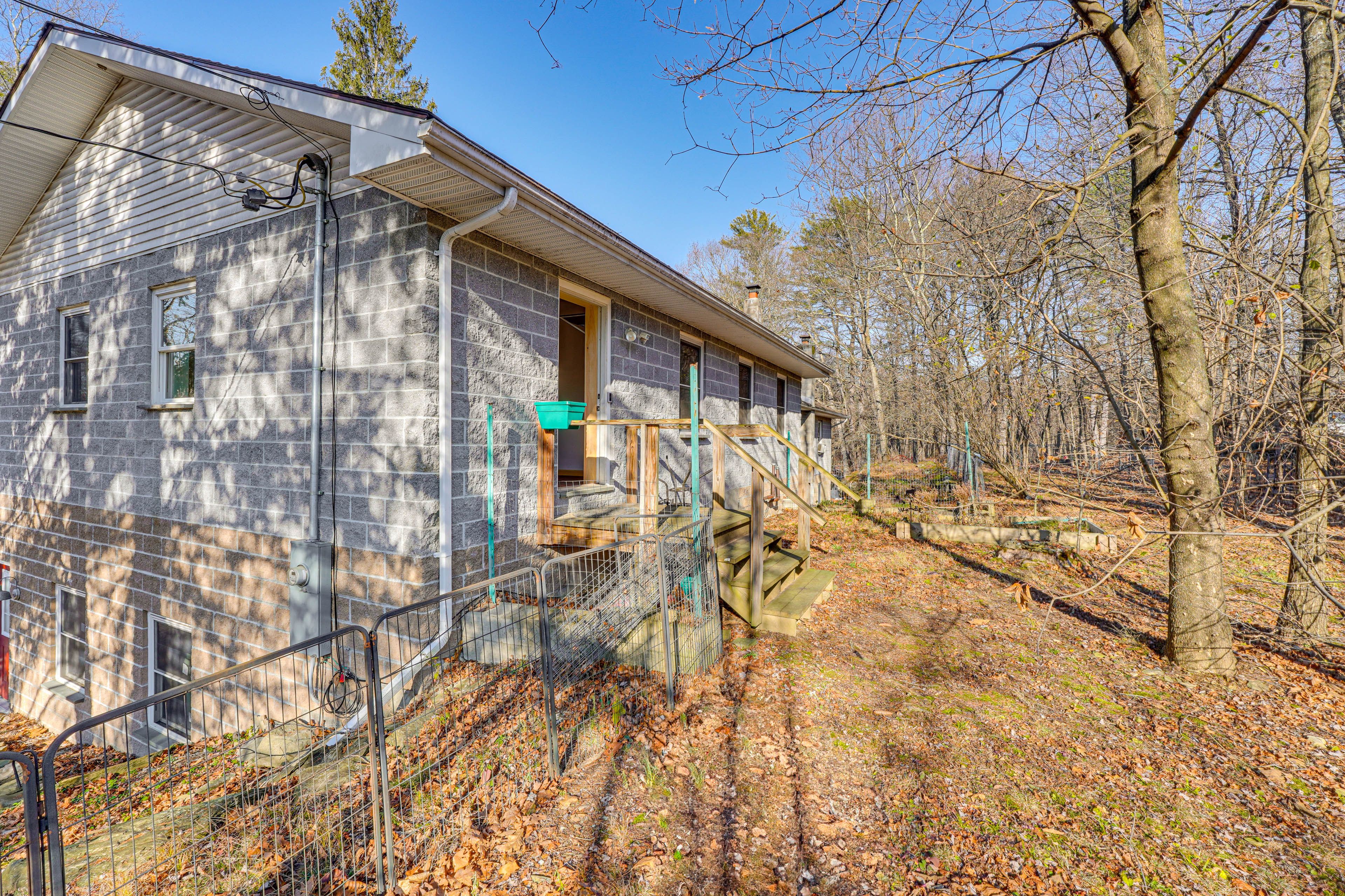 Apartment Exterior | Back Entry