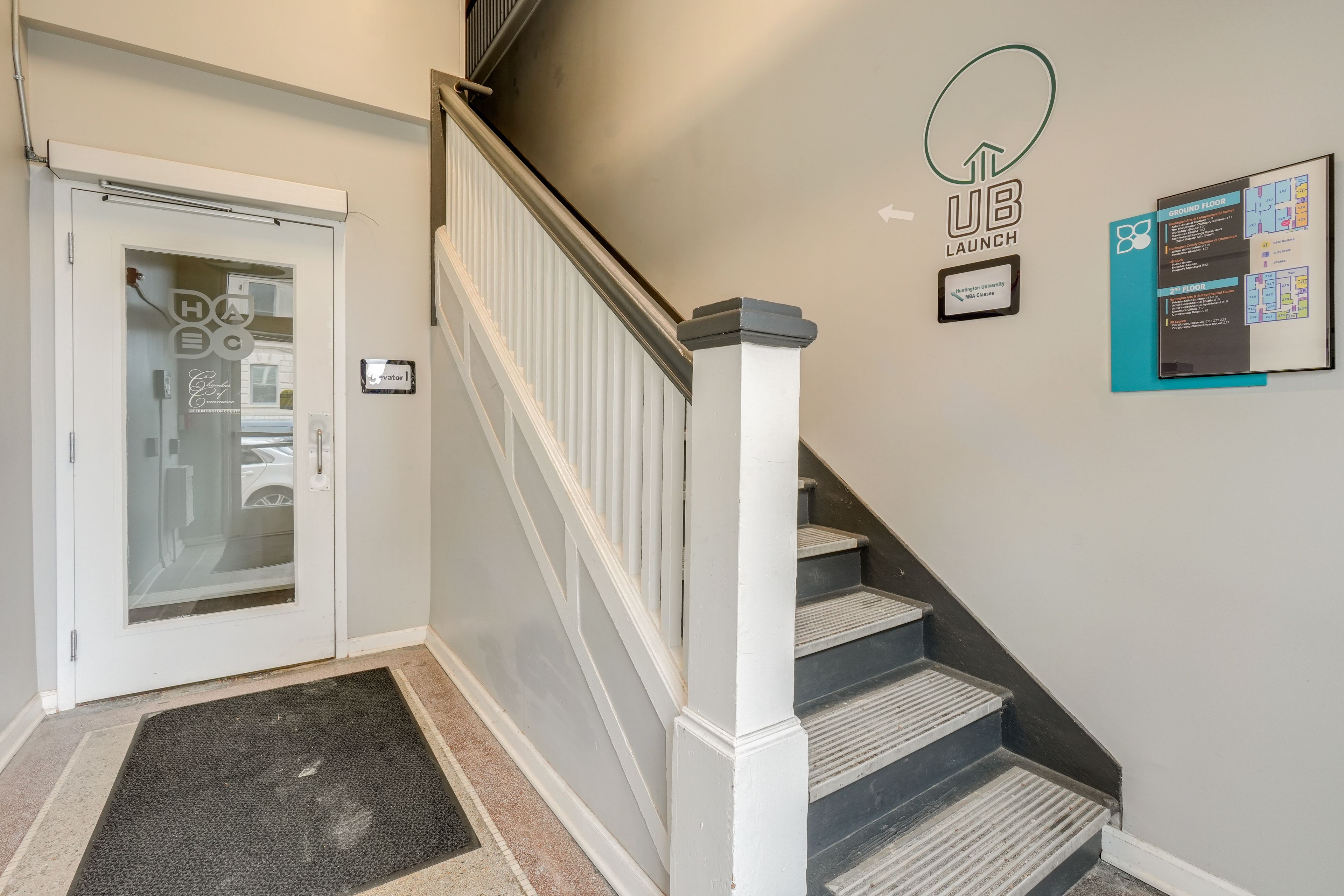 Stairs to Access Unit