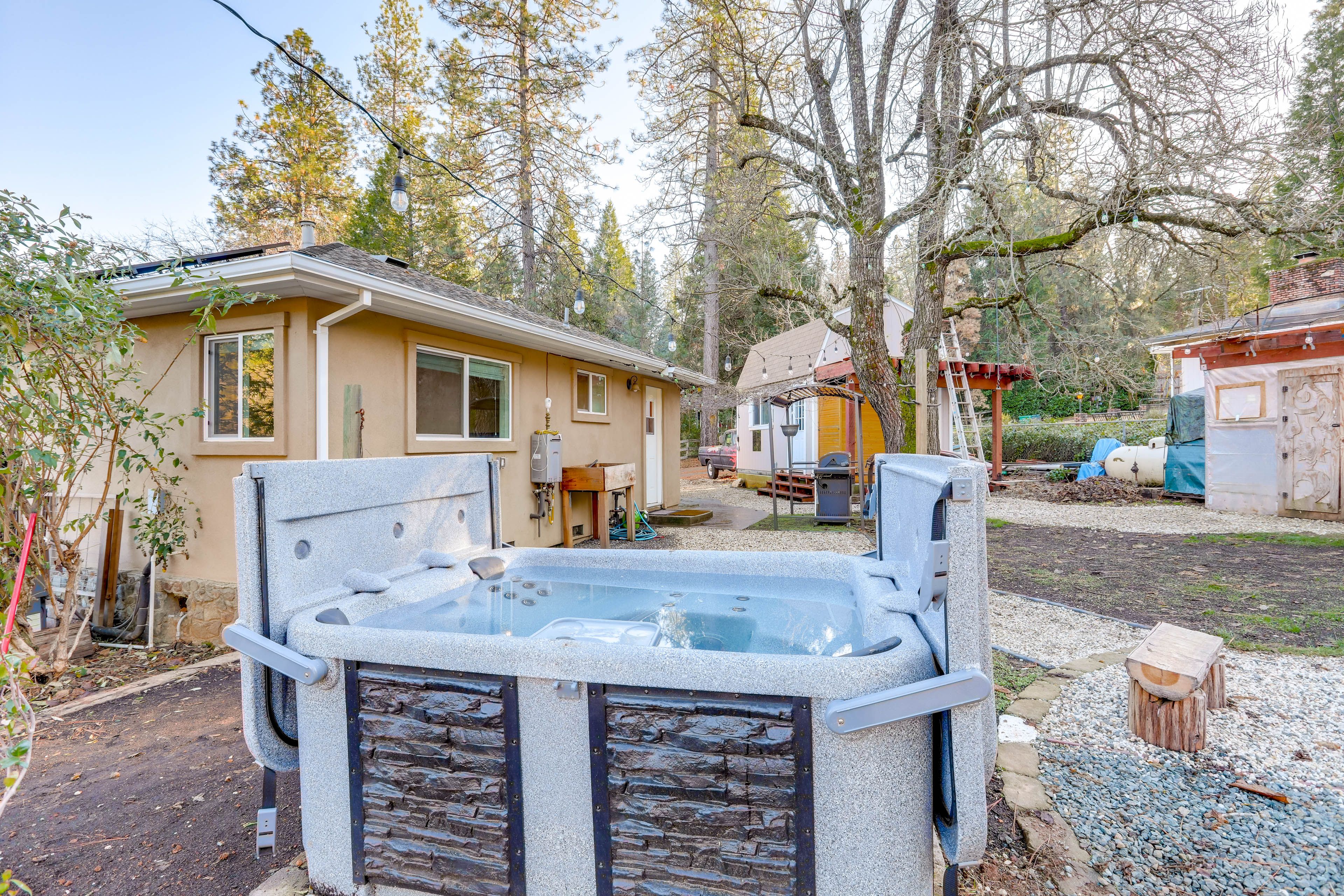 Hot Tub Area
