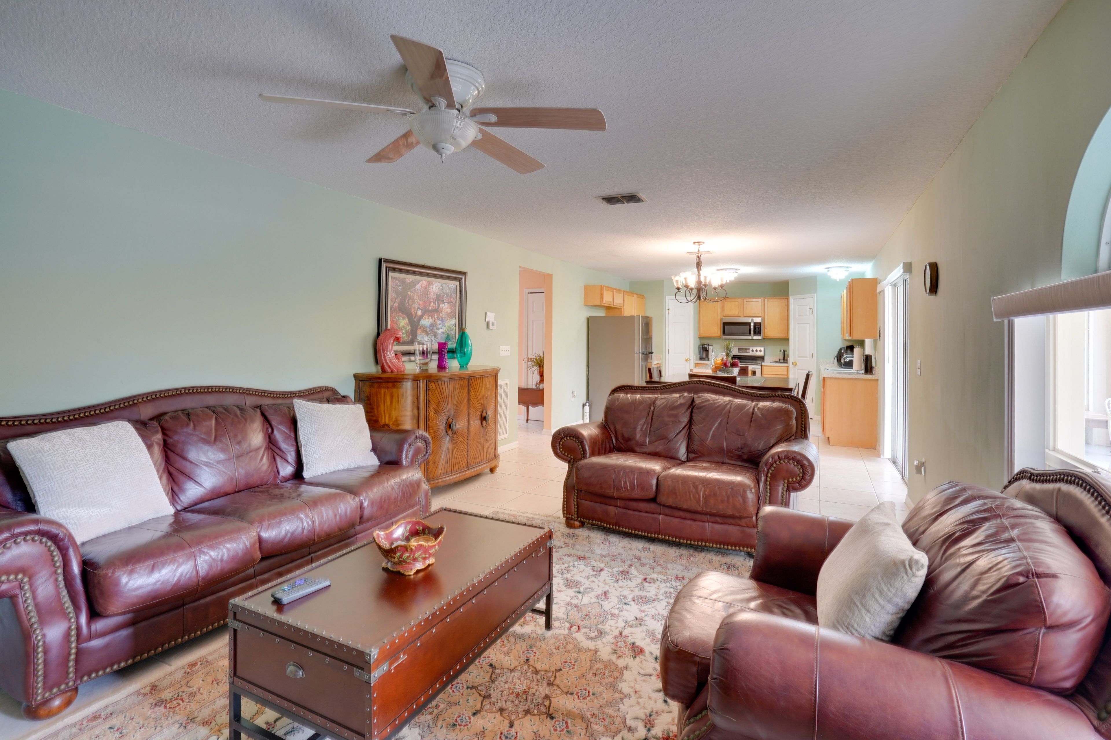 Property Interior | 2-Story Home | Free WiFi | Central A/C & Heating