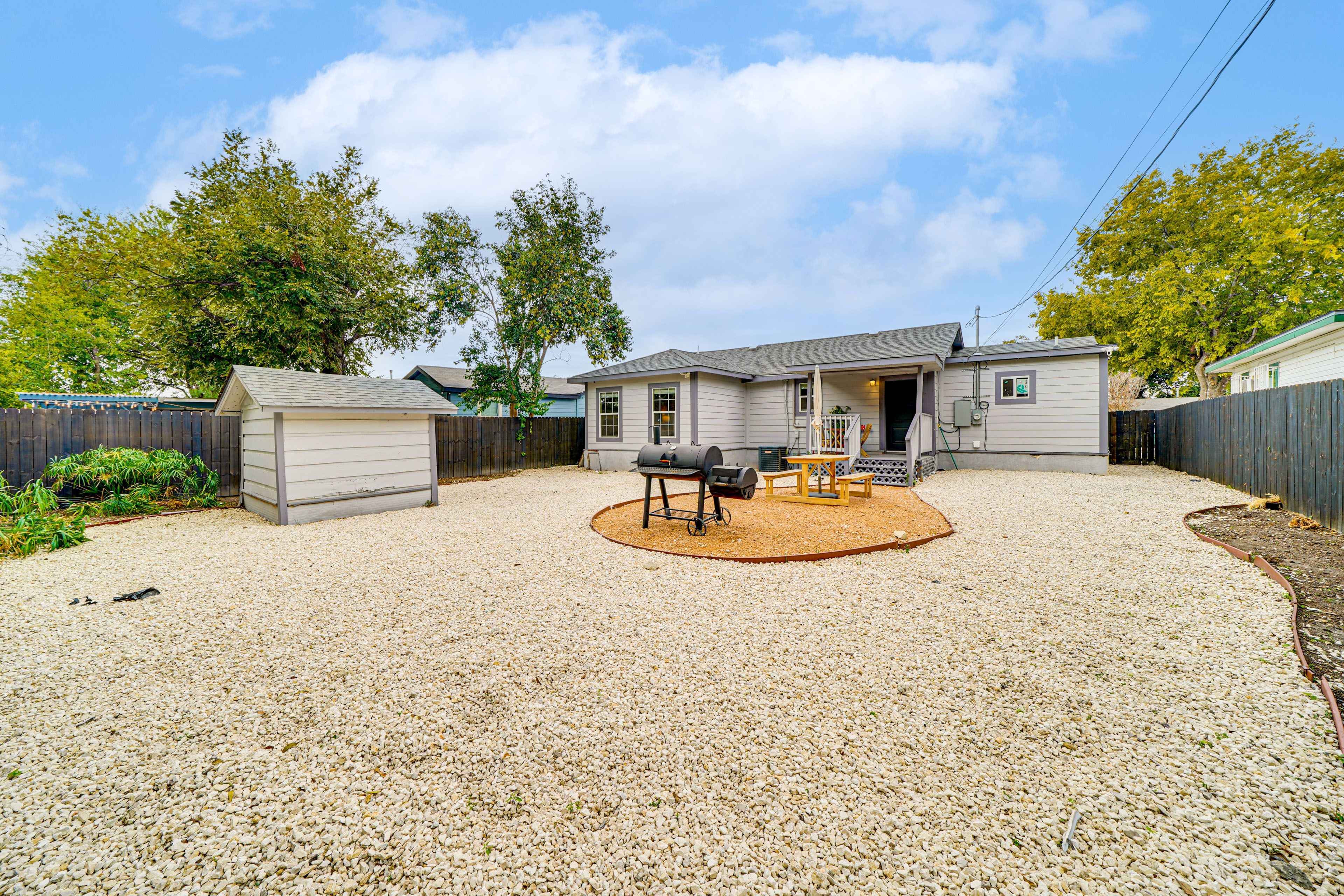 Fenced Backyard | Furnished Deck | 3 Mi to Downtown