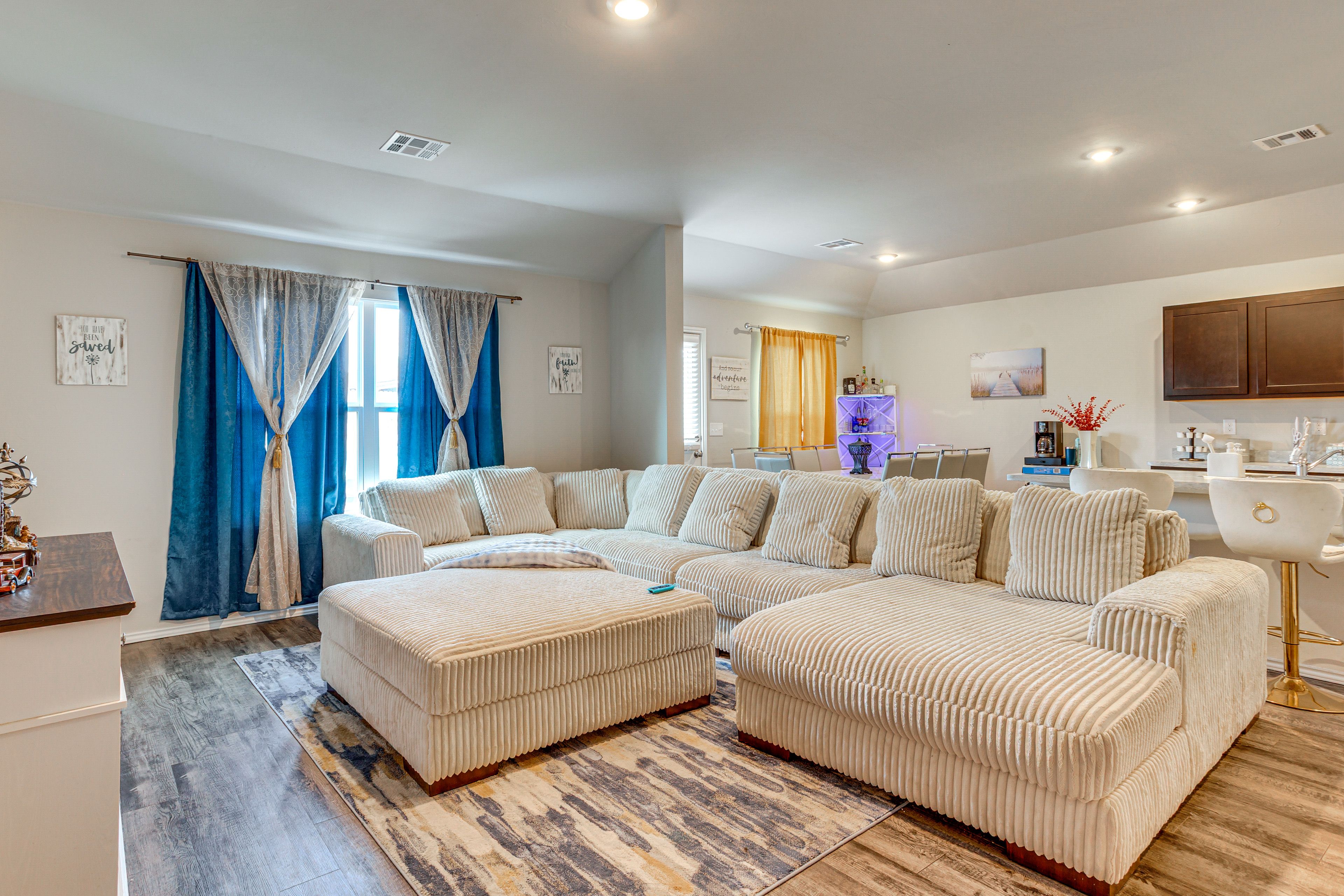 Yukon Vacation Rental | 4BR | 2BA | 1,840 Sq Ft | Small Step to Enter