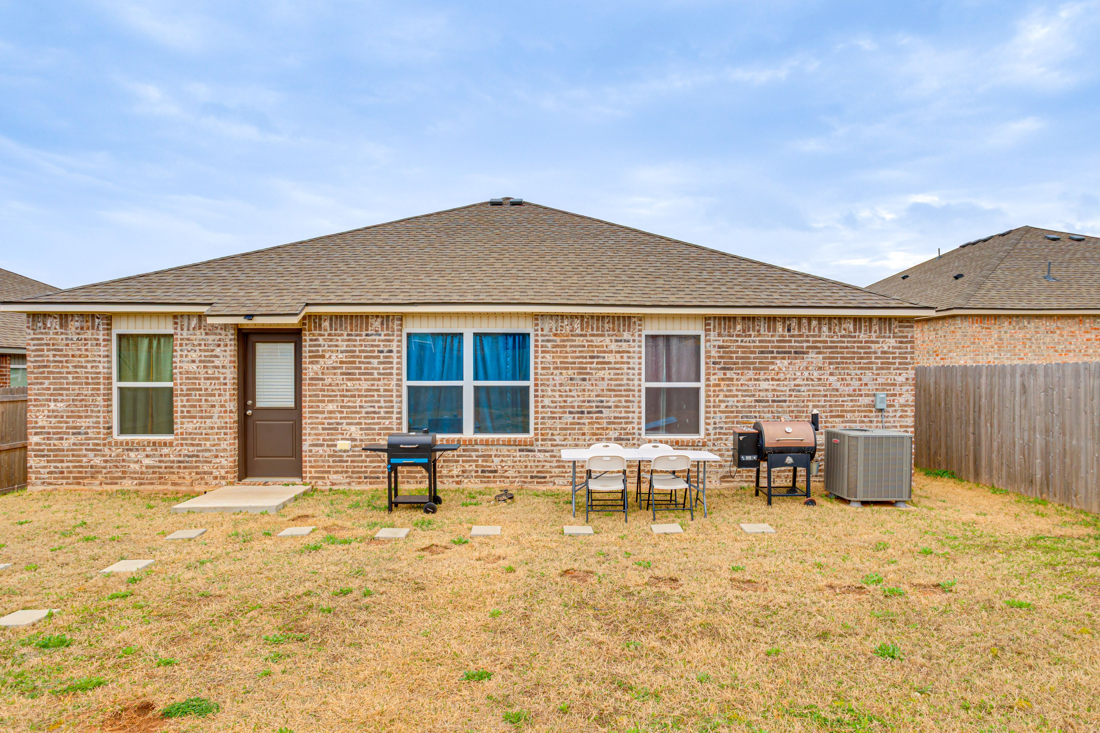 Private Backyard Area