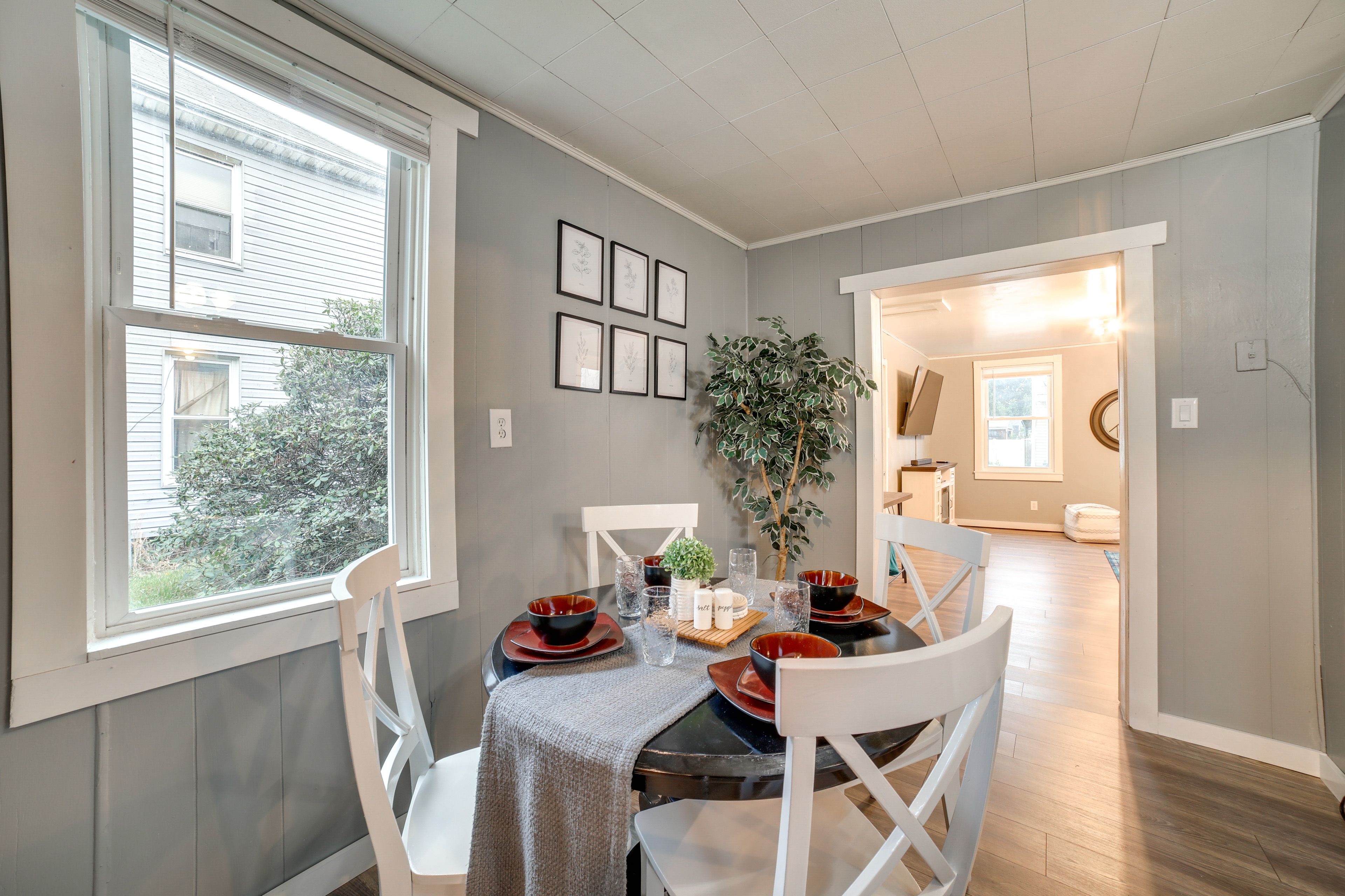 Dining Area | Free WiFi | 2-Story Home