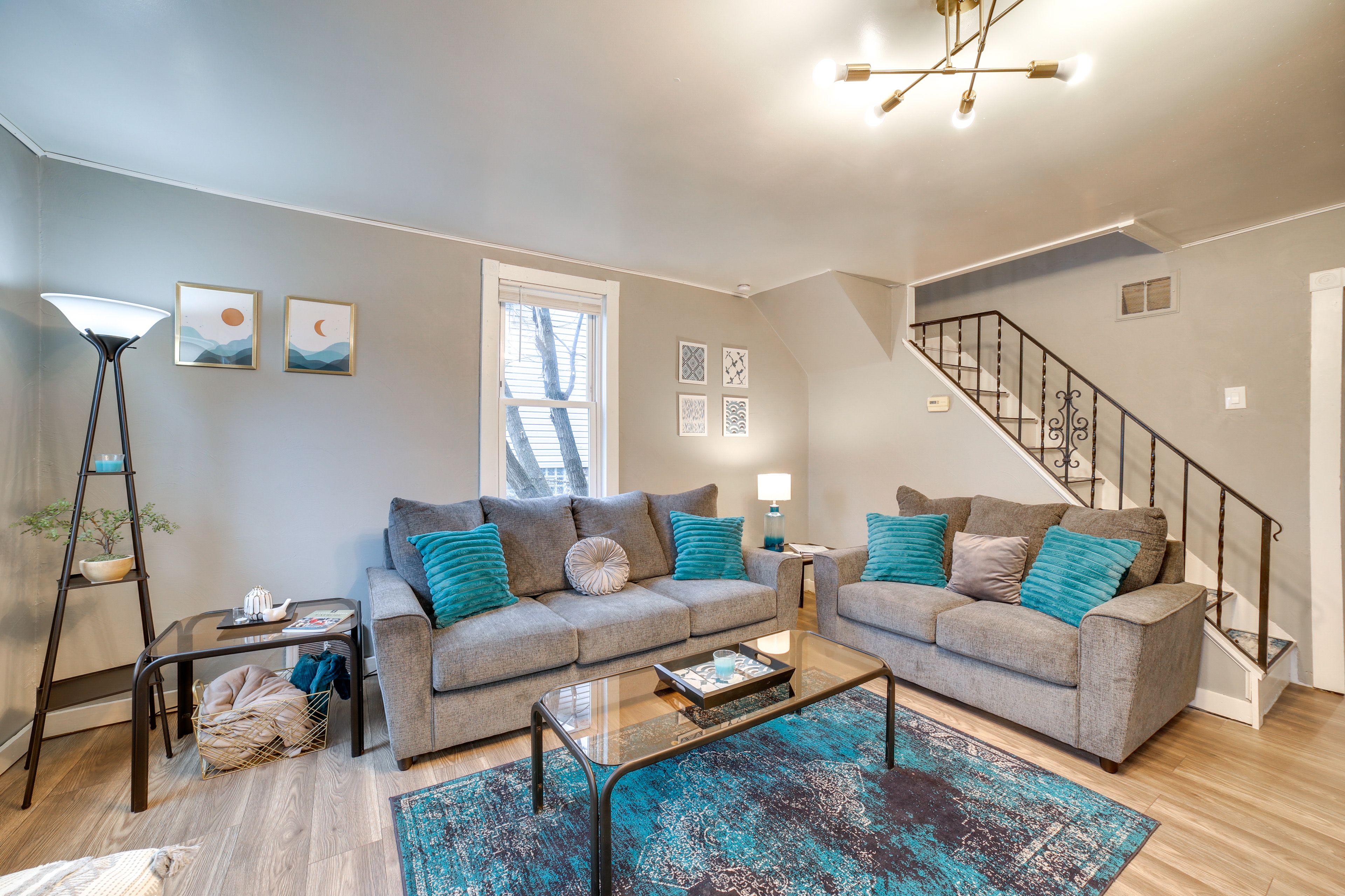 Latrobe Vacation Rental | 2BR | 1BA | 1,100 Sq Ft | 1 Step Required to Enter