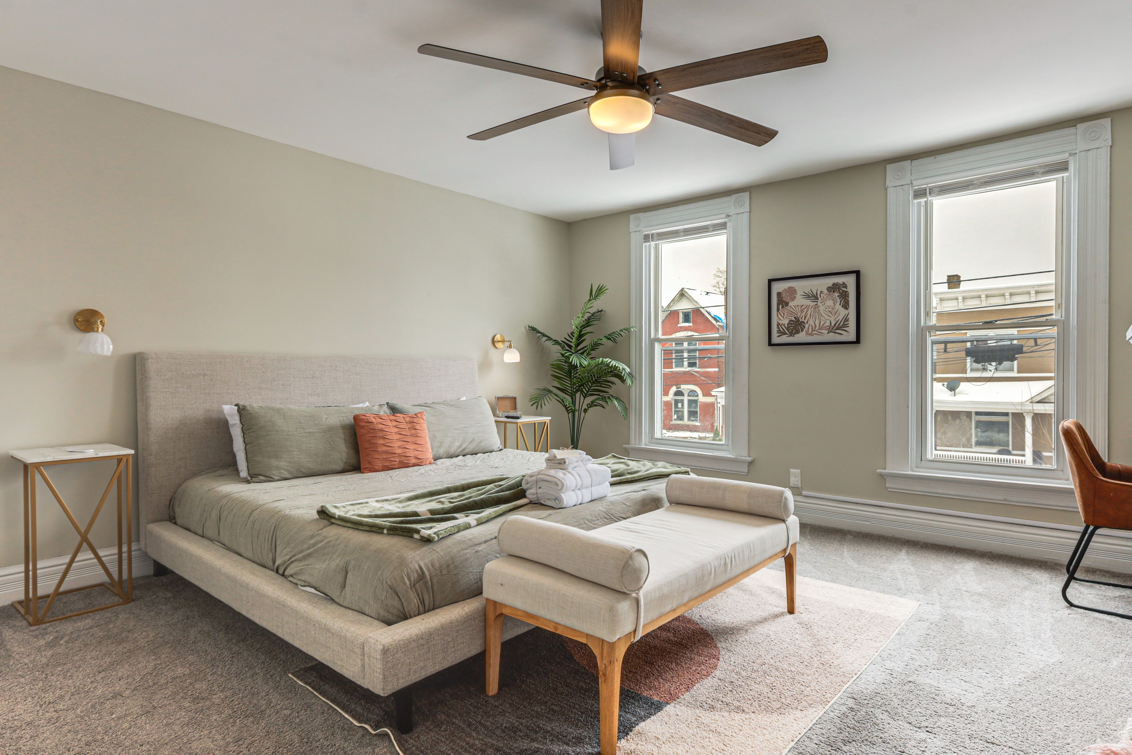 Bedroom 1 | King Bed | 2nd Floor | Stairs Required