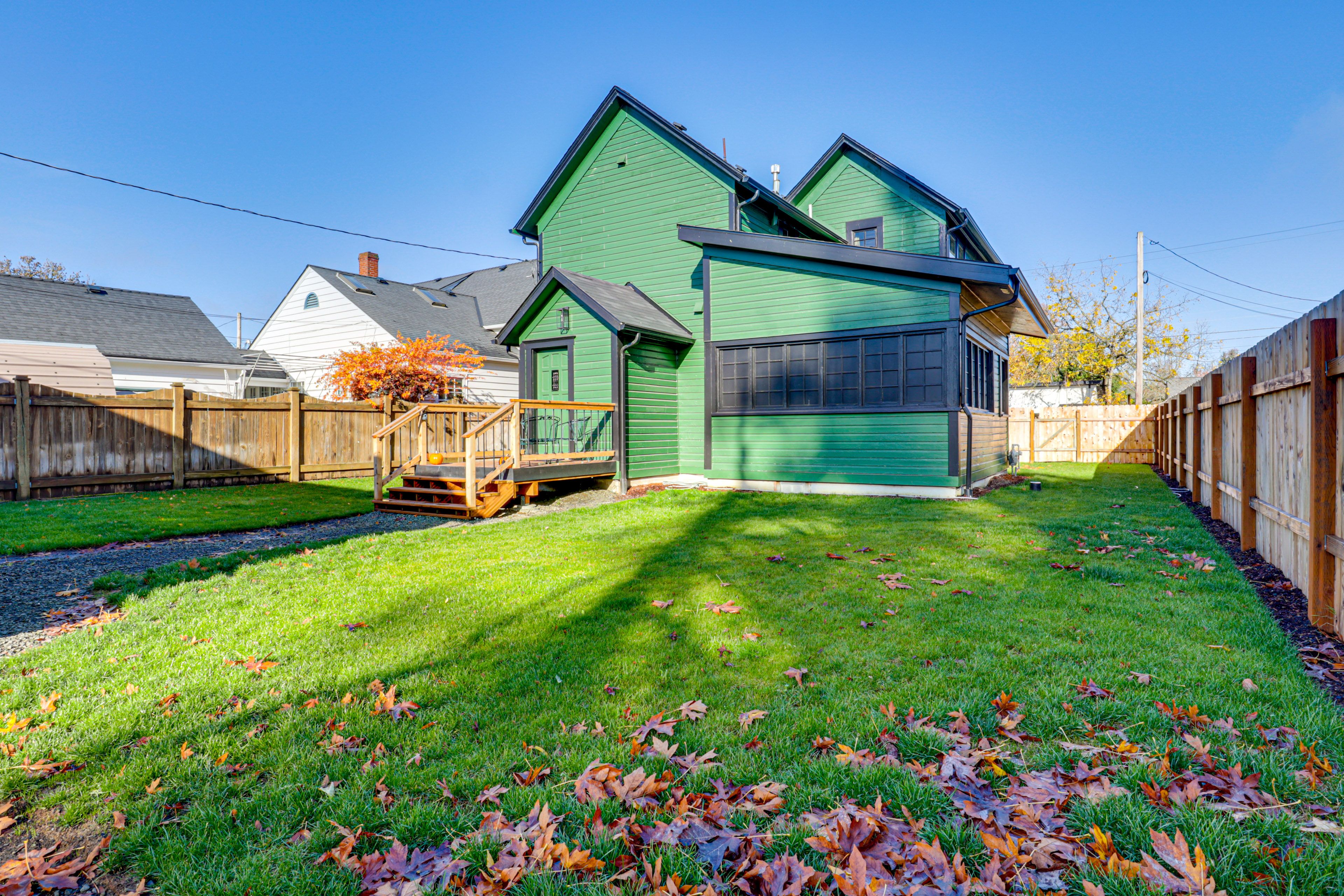 Home Exterior | Large Fenced Yard