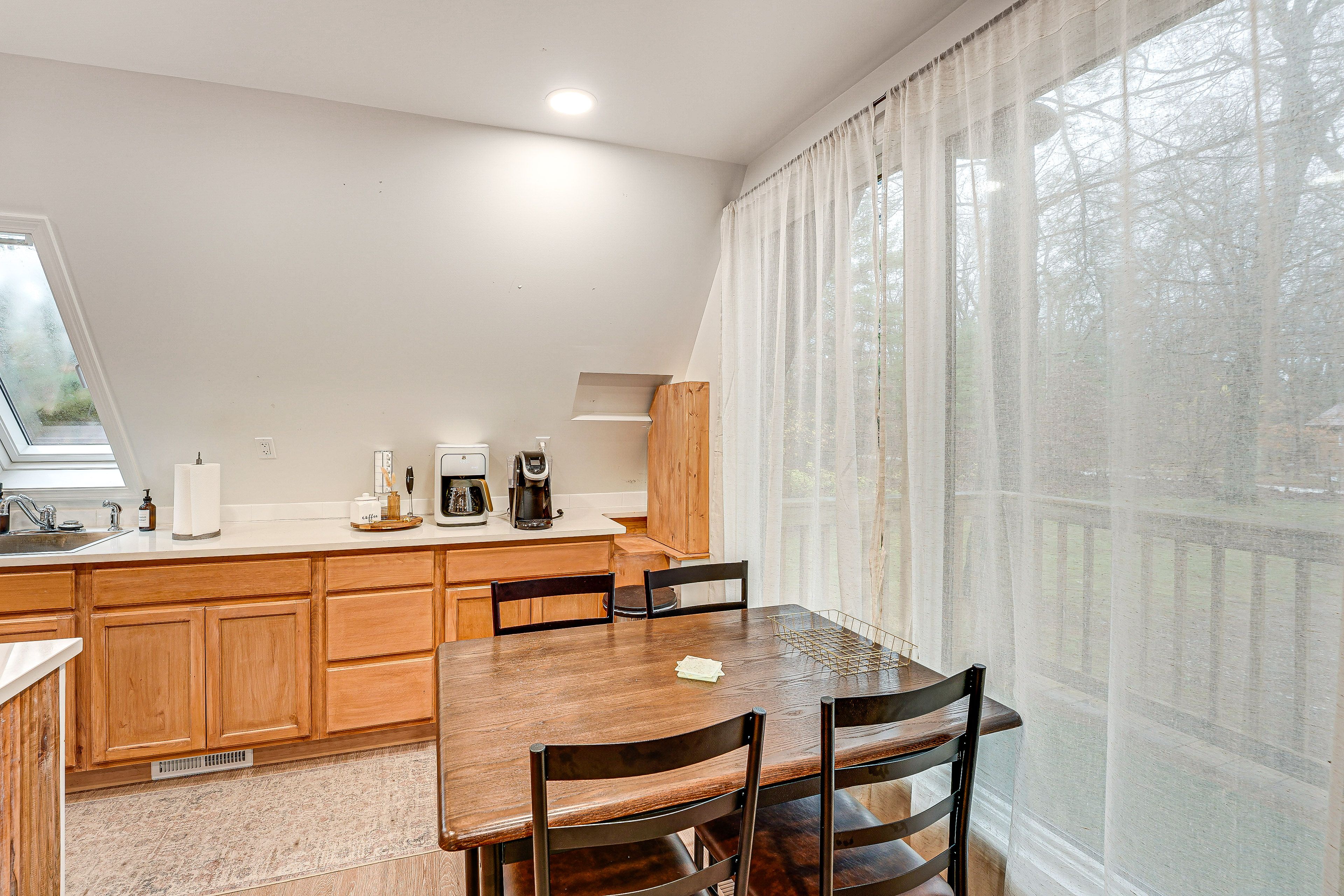 Dining Space | Dishware/Flatware | Central A/C & Heat | 1st Floor