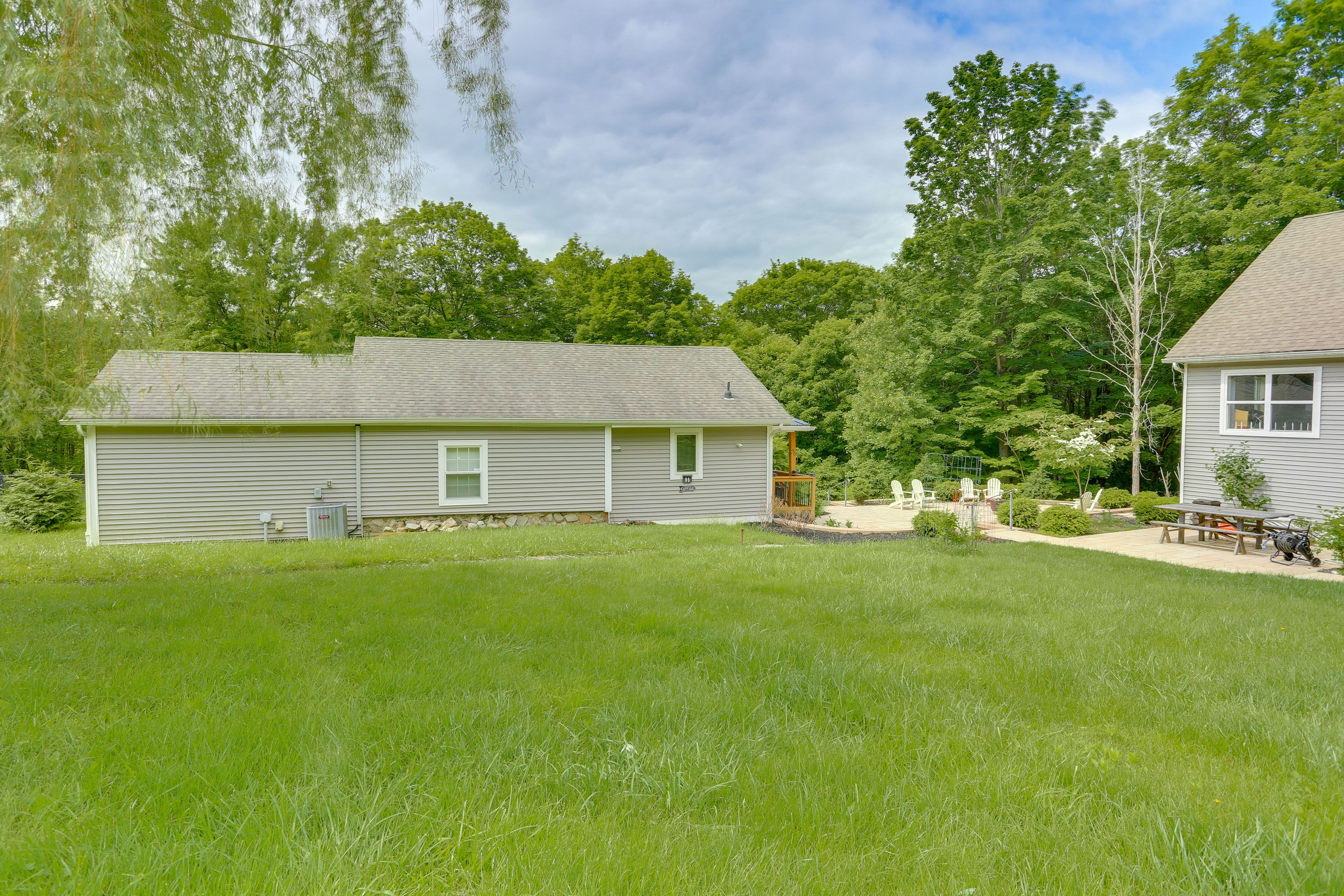 Yard | Shared Outdoor Pool | Furnished Gazebo