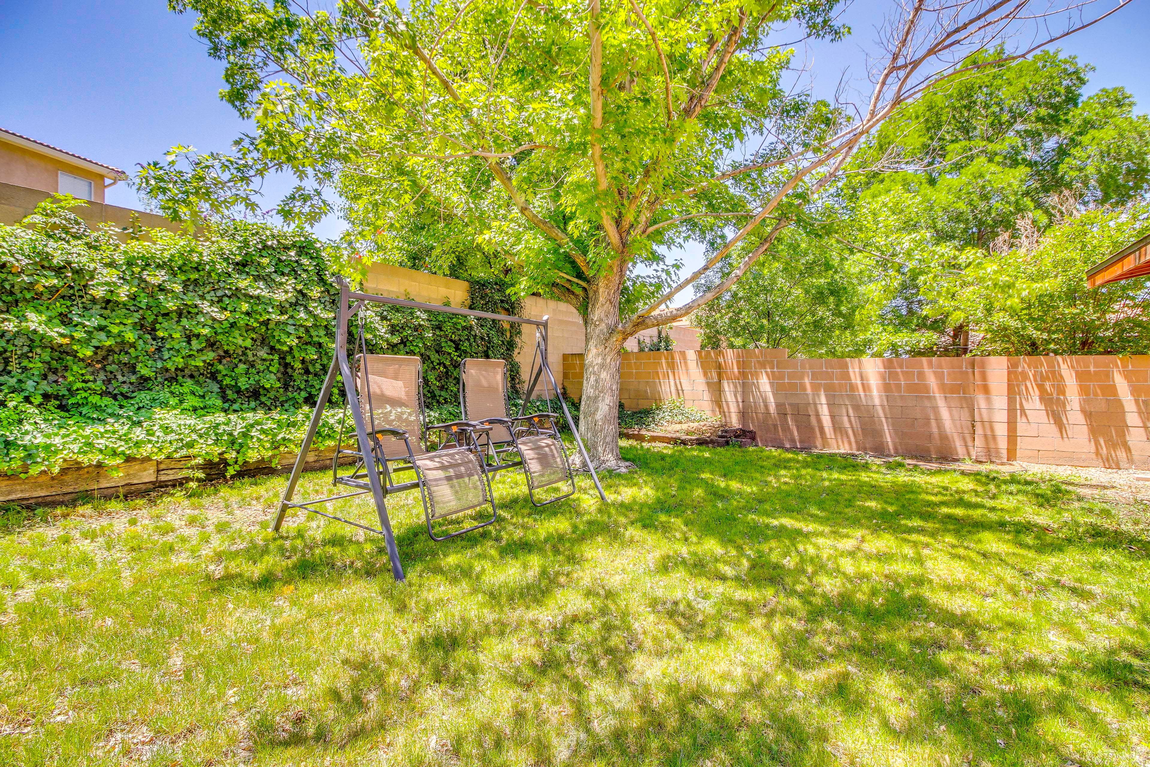 Fenced Backyard