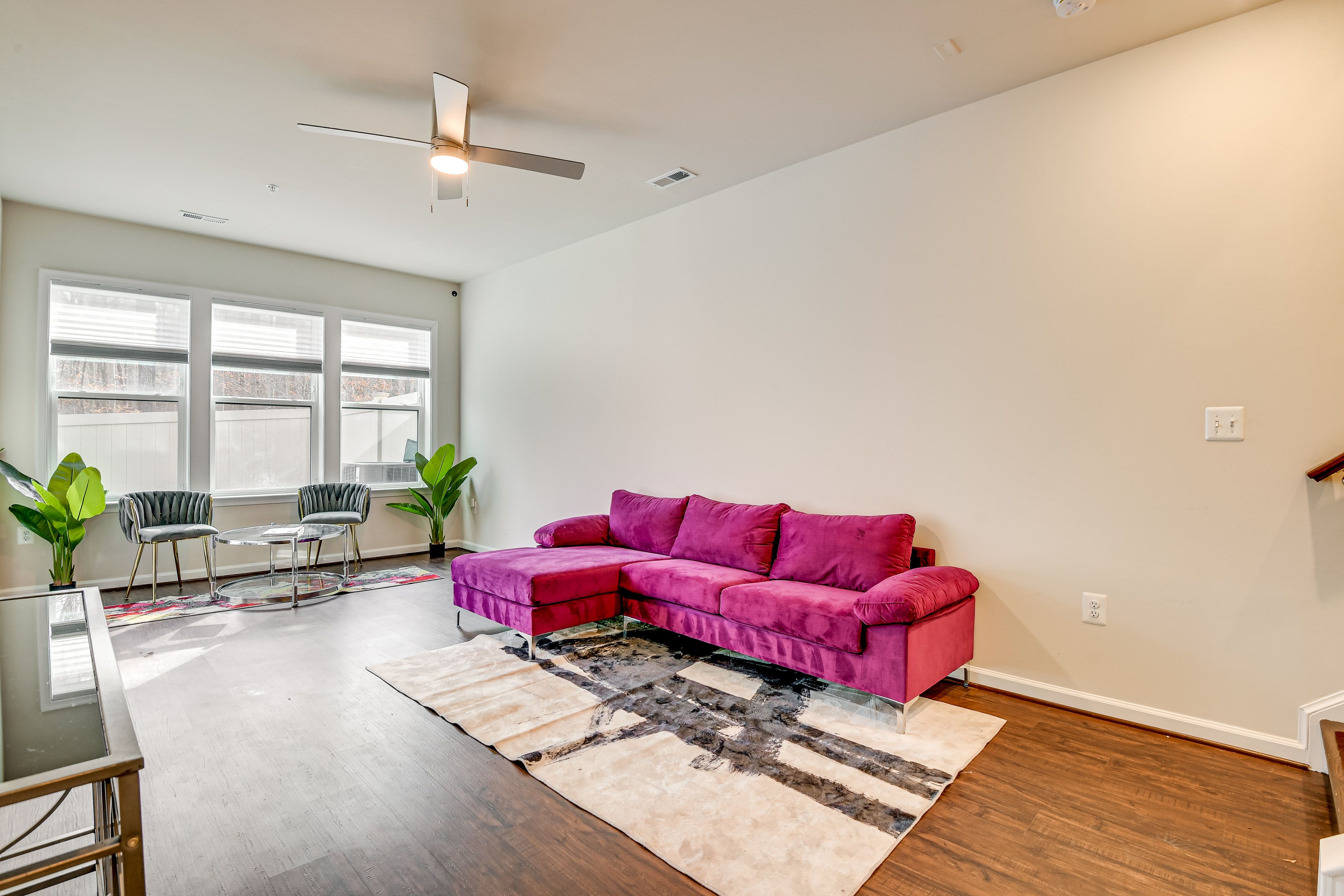 Lower-Level Living Room | Smart TV