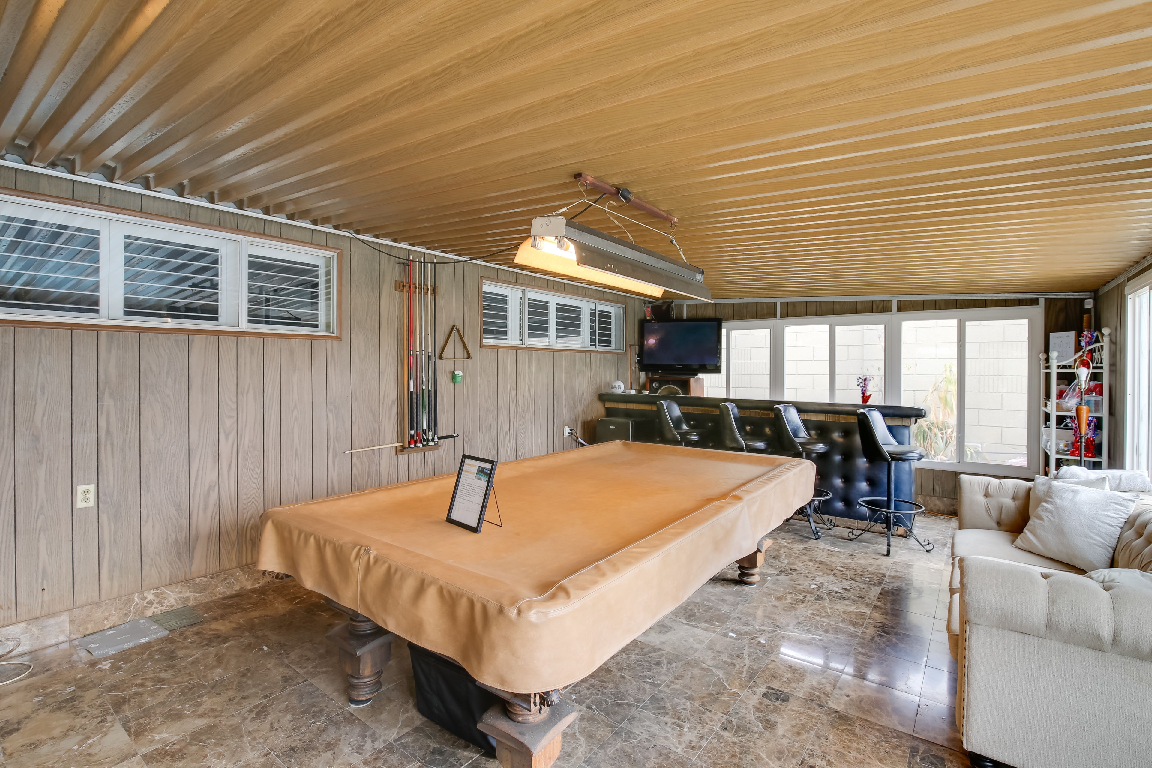Sunroom | Pool Table
