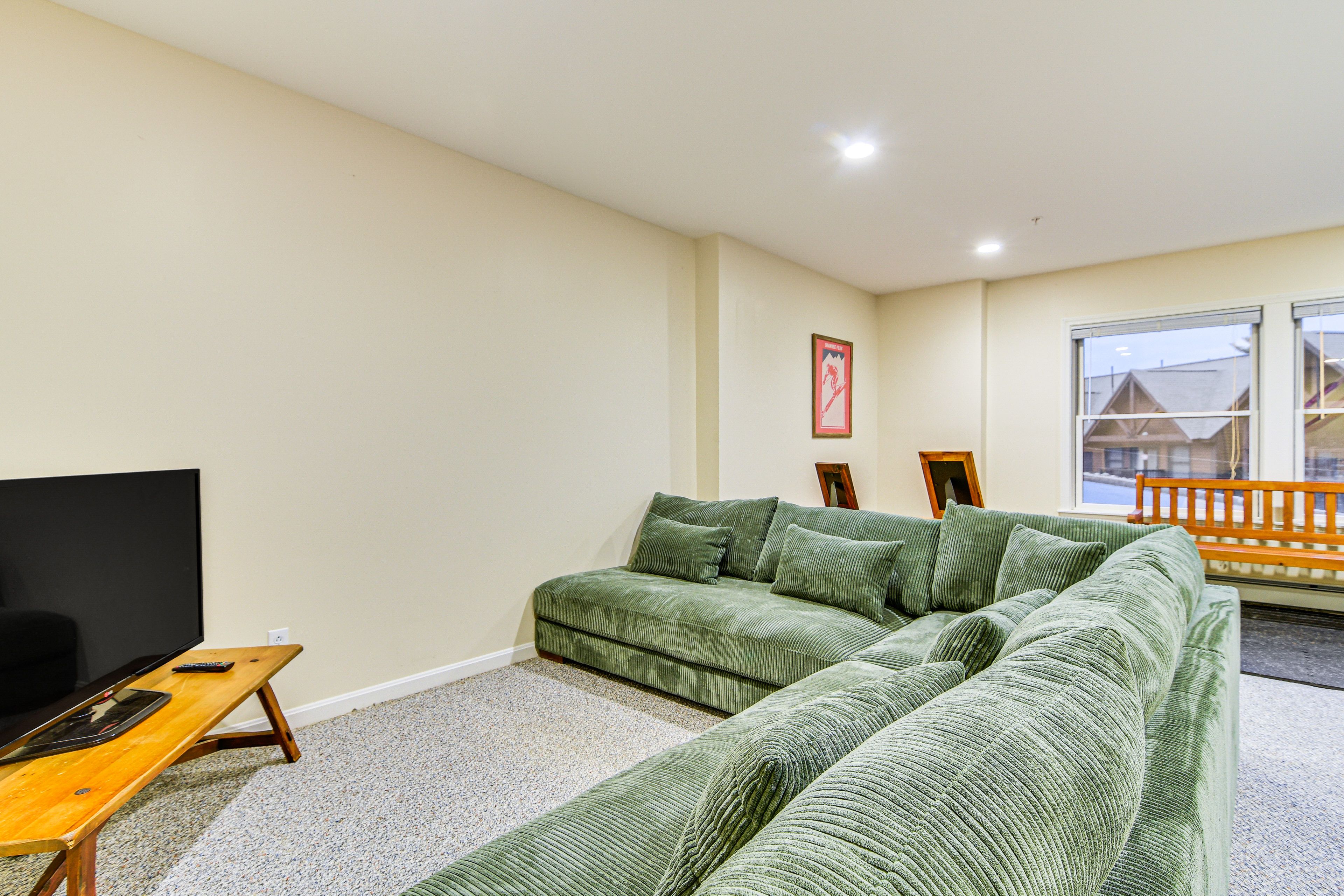 Living Room | 1st Floor | Smart TV | Foosball Table