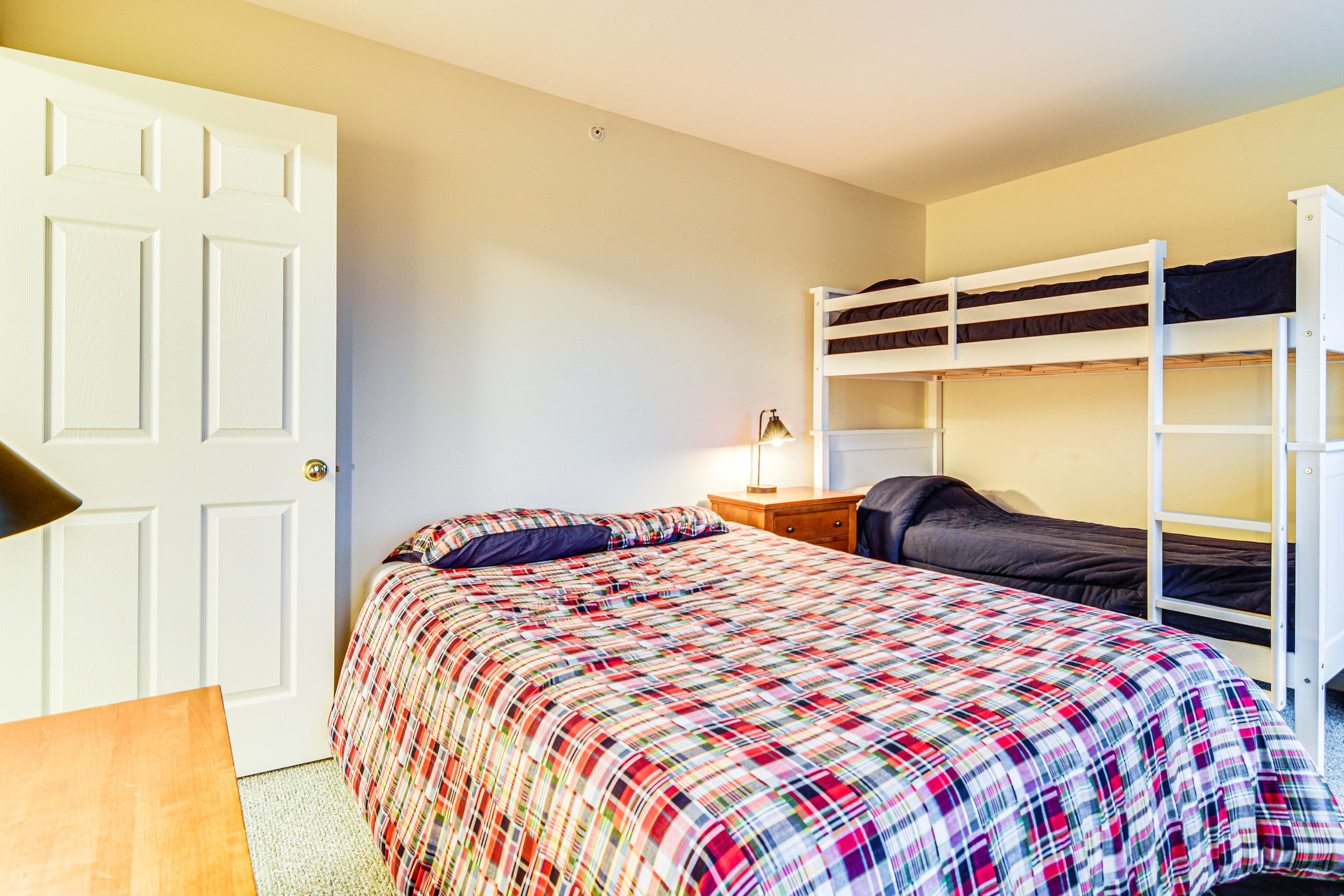 Bedroom 2 | 2nd Floor | Queen Bed | Twin Bunk Bed