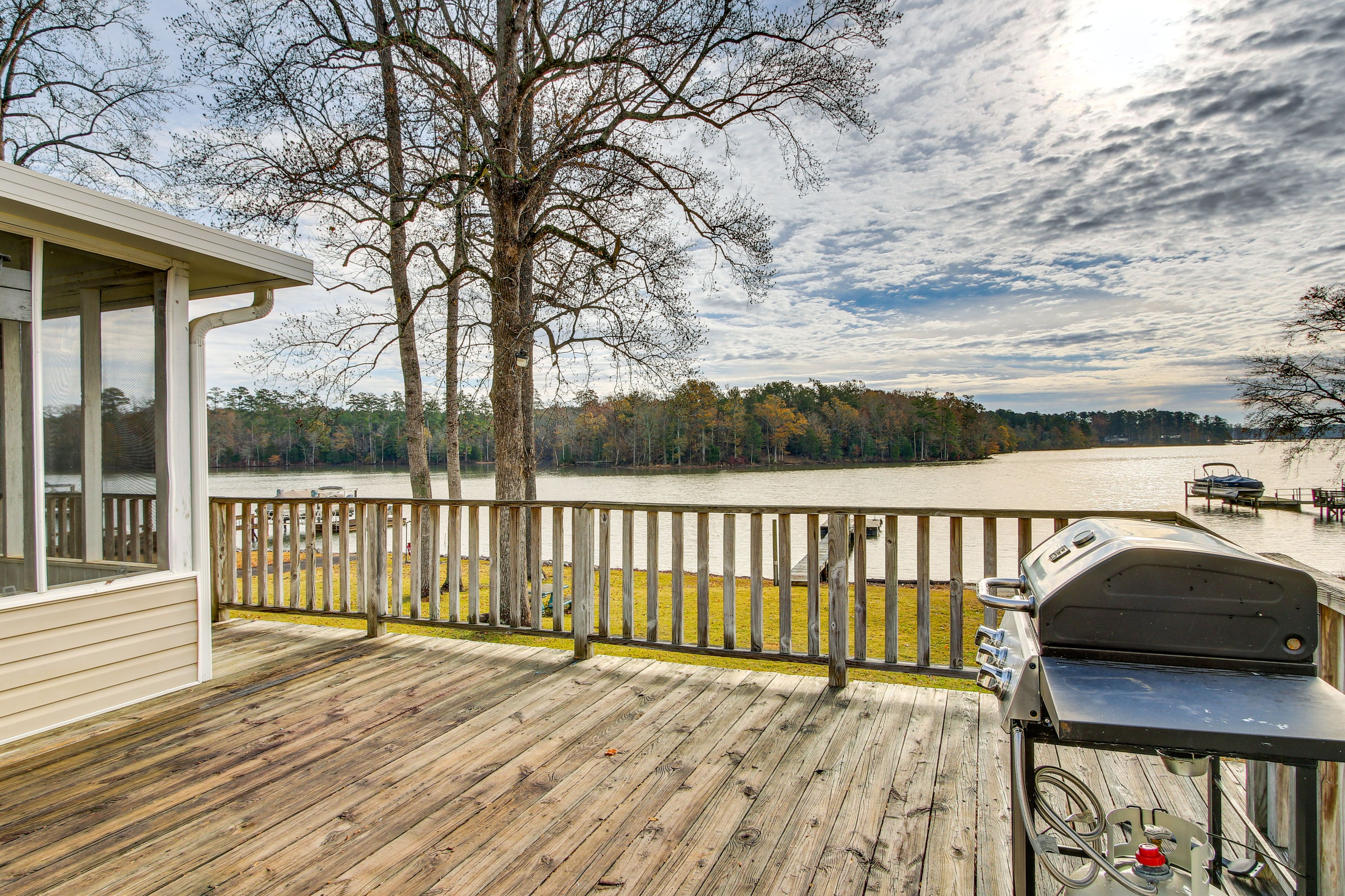 Deck | Gas Grill | Waterfront View