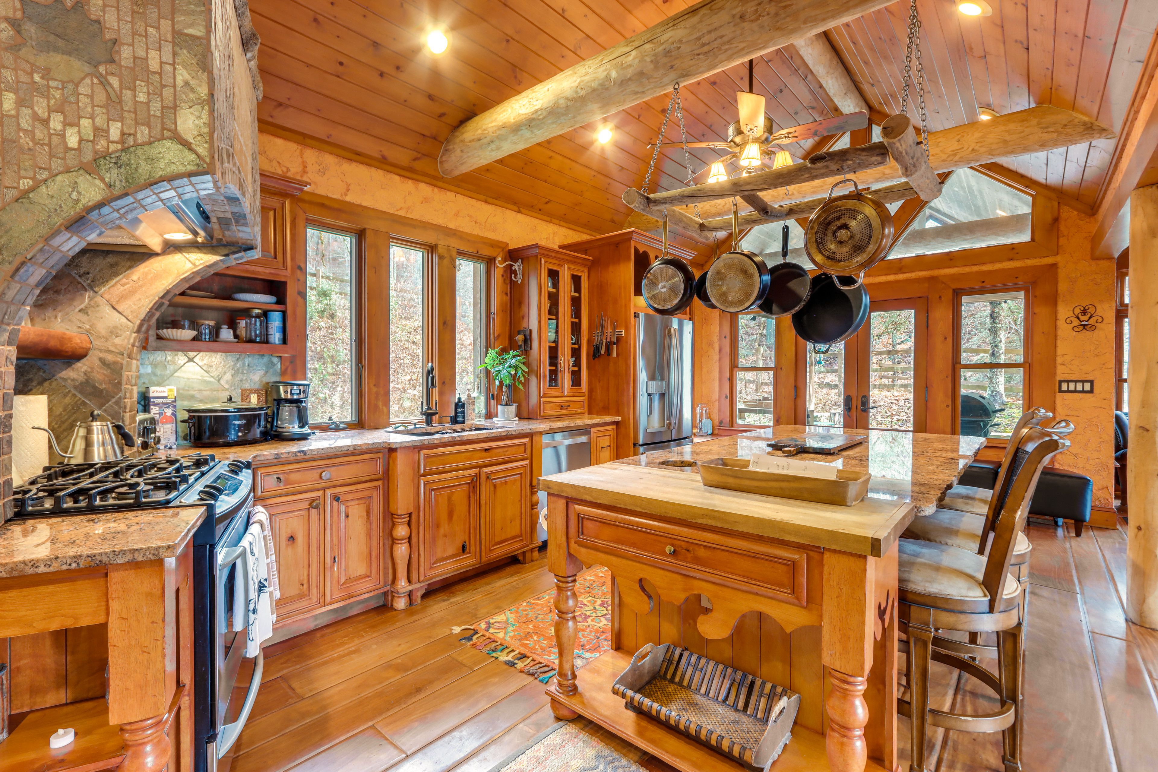 Kitchen | Cooking Basics | Drip Coffee Maker | Island Seating | Dishes/Flatware