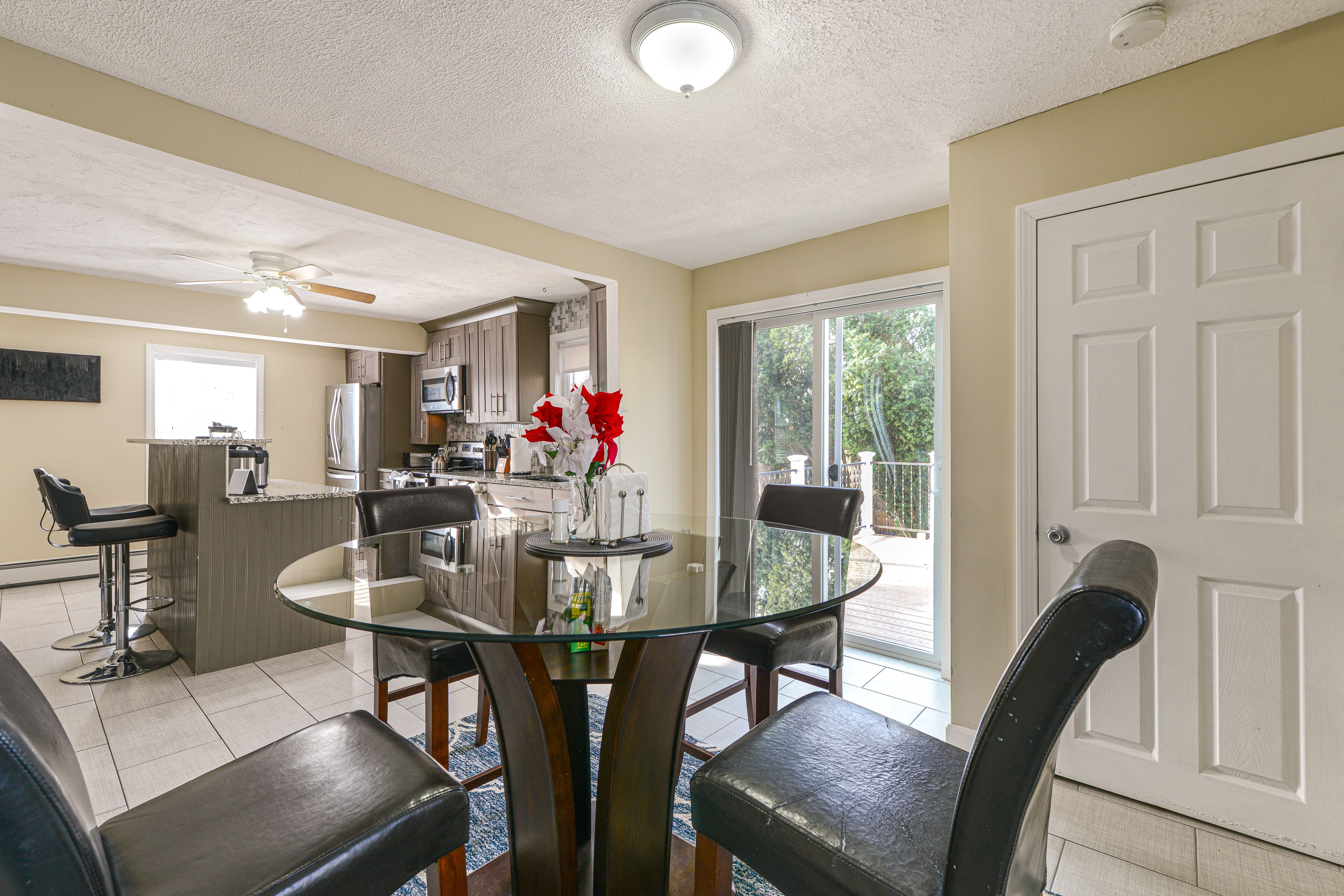 Dining Area & Kitchen | 1st Floor | Drip Coffee Pot | Blender | Toaster