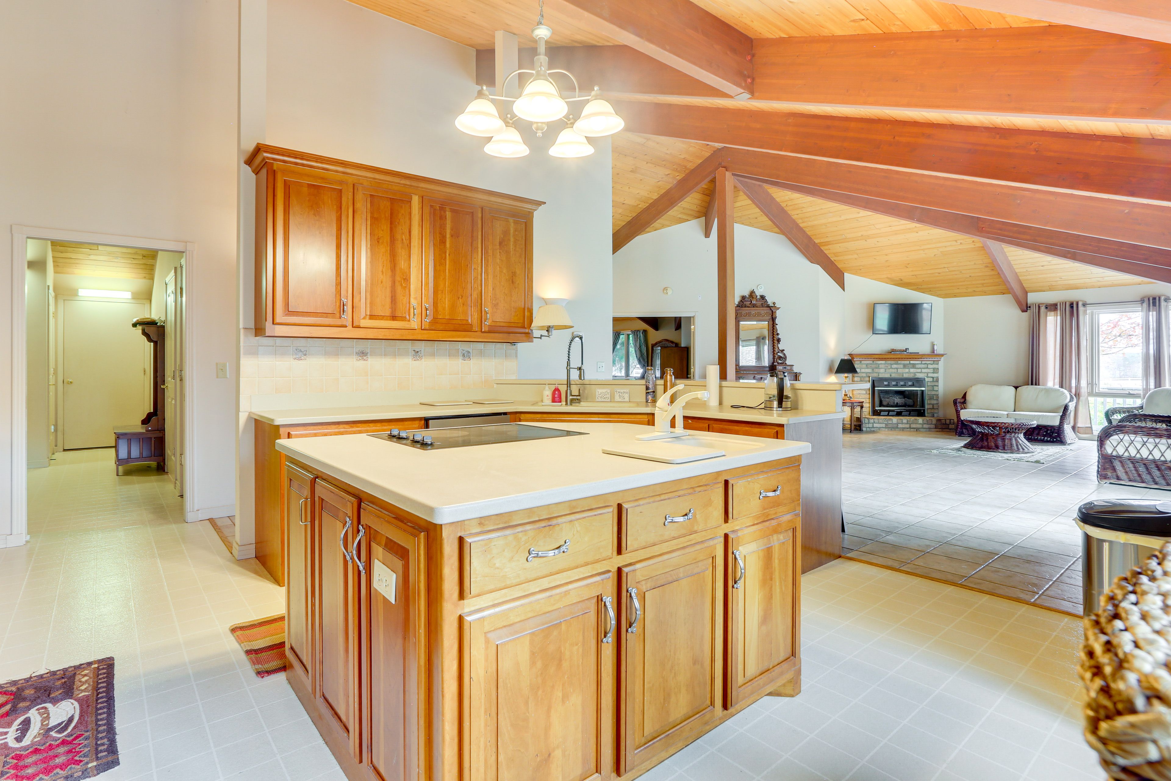 Kitchen | Main Level | Drip Coffee Maker & Espresso Machine | Cooking Basics