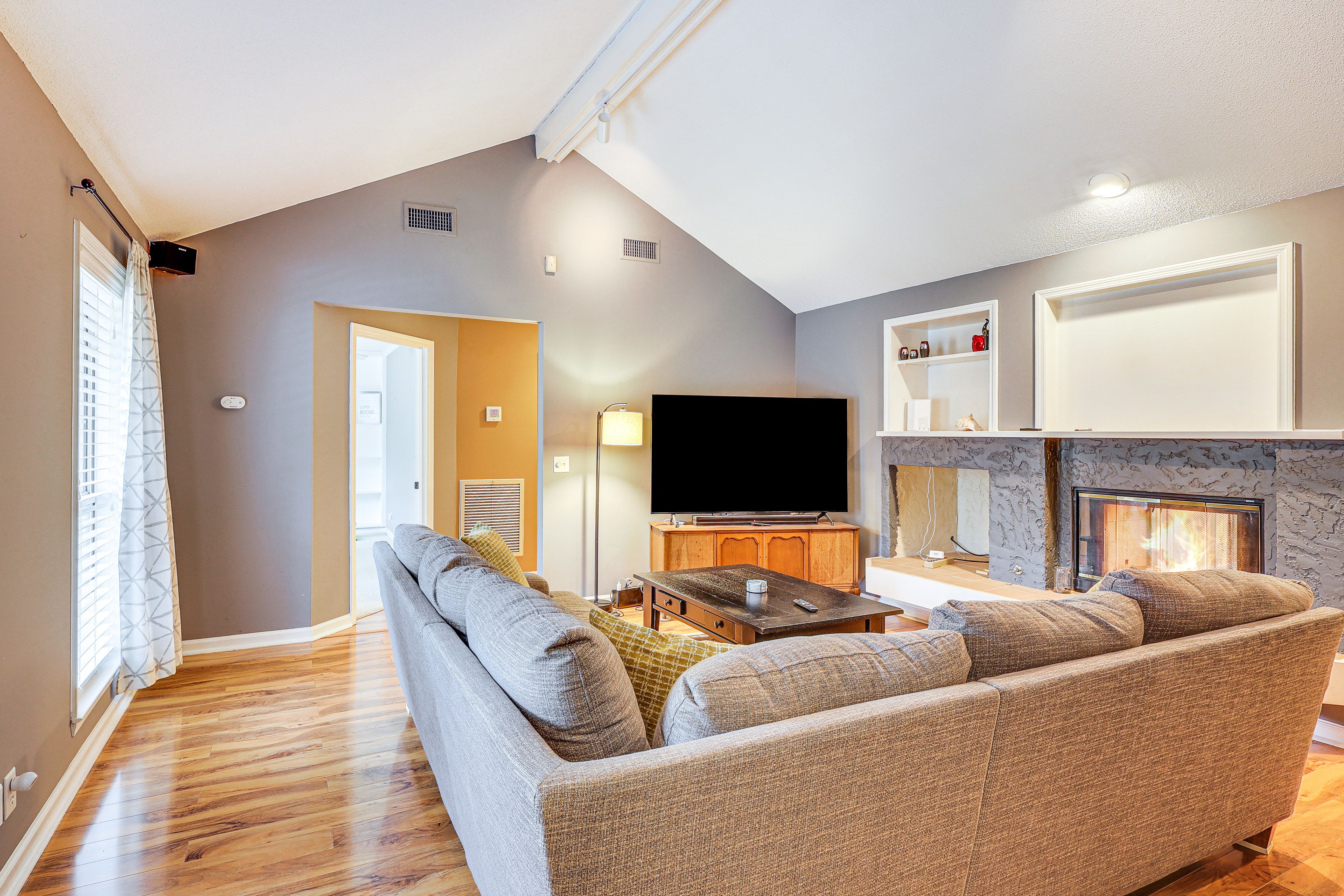 Living Area | Flat-Screen TV
