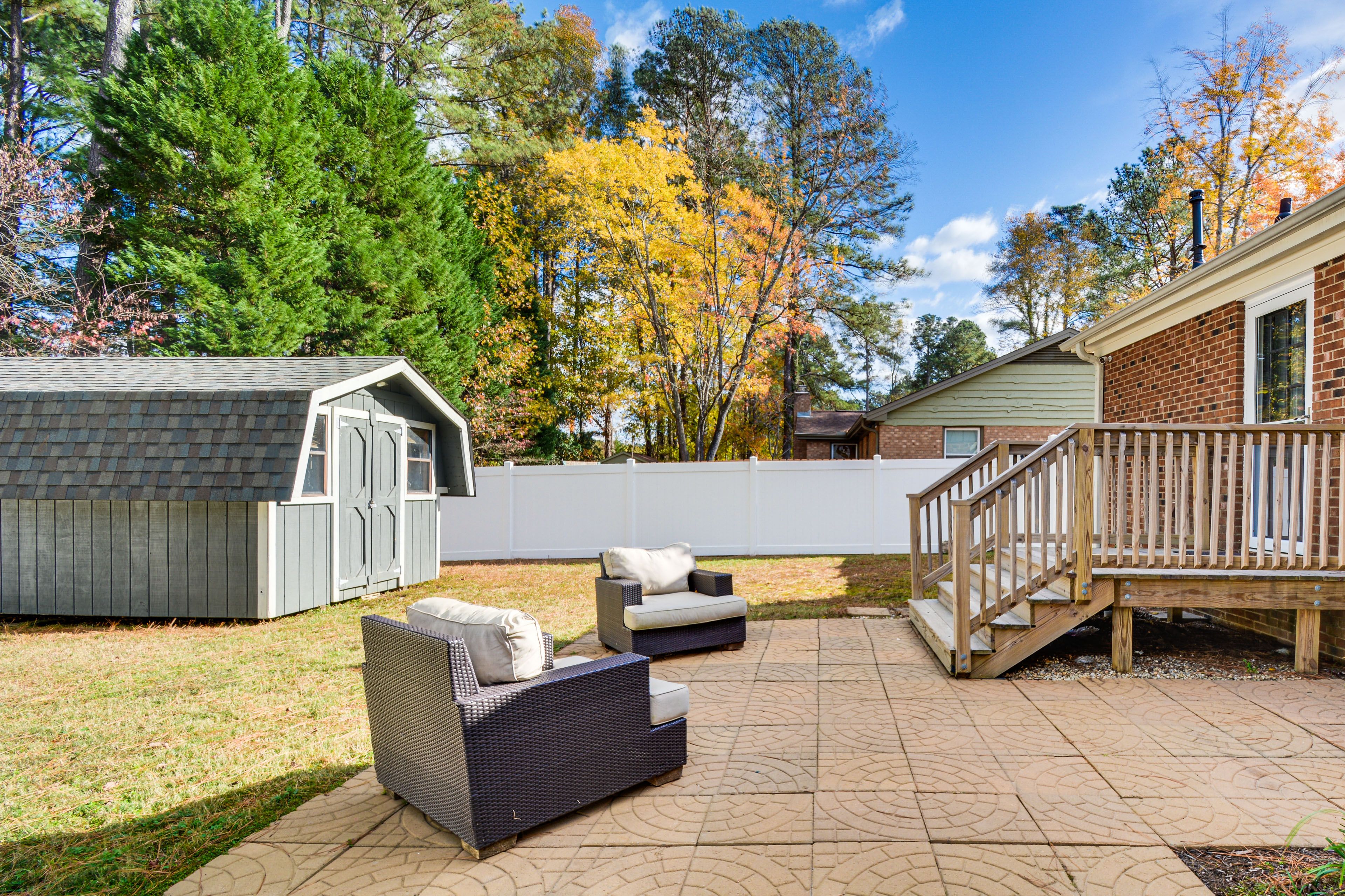 Fully Fenced Backyard | Furnished Patio