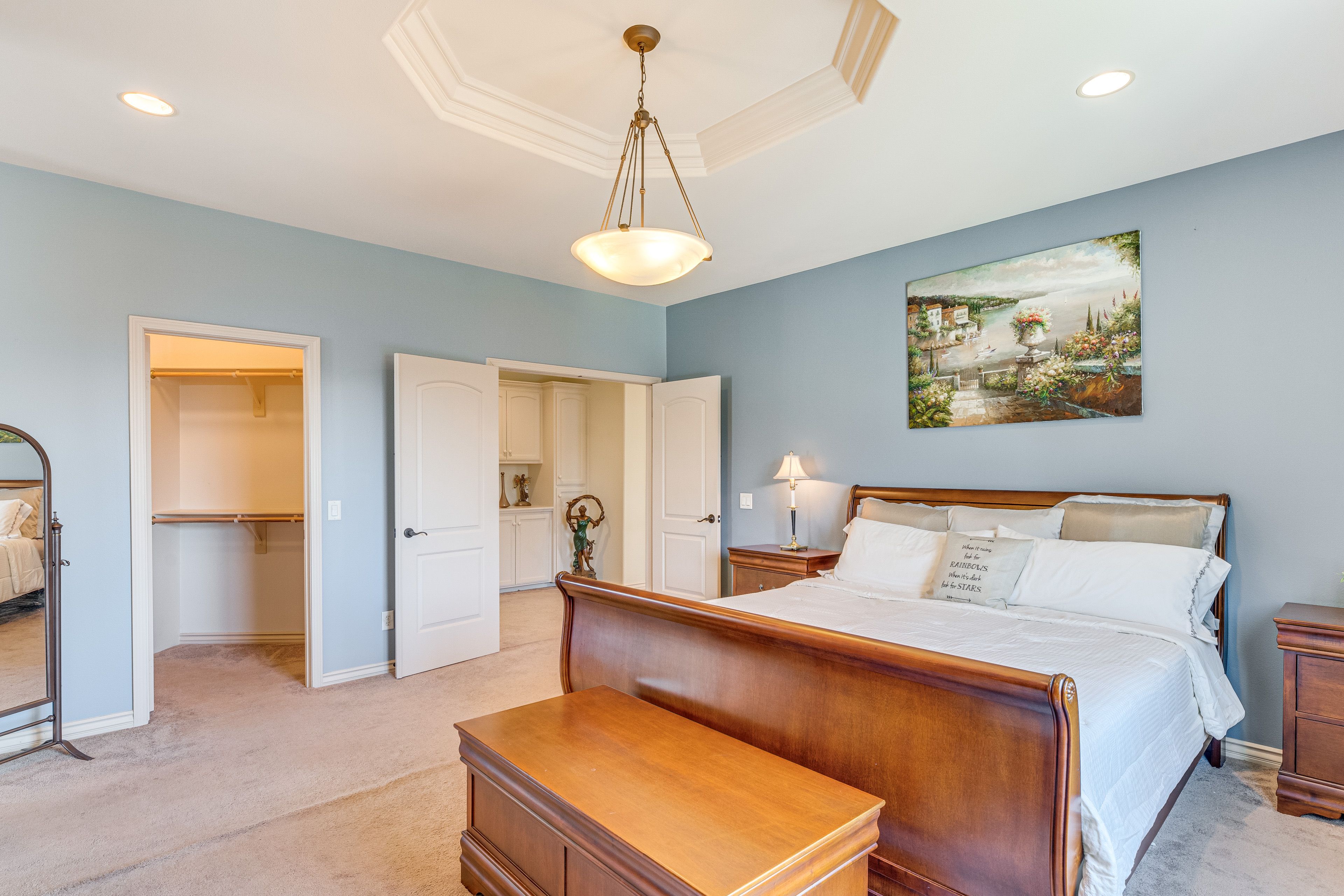 Bedroom 1 | California King Bed | Smart TV w/ Cable | 2nd Floor