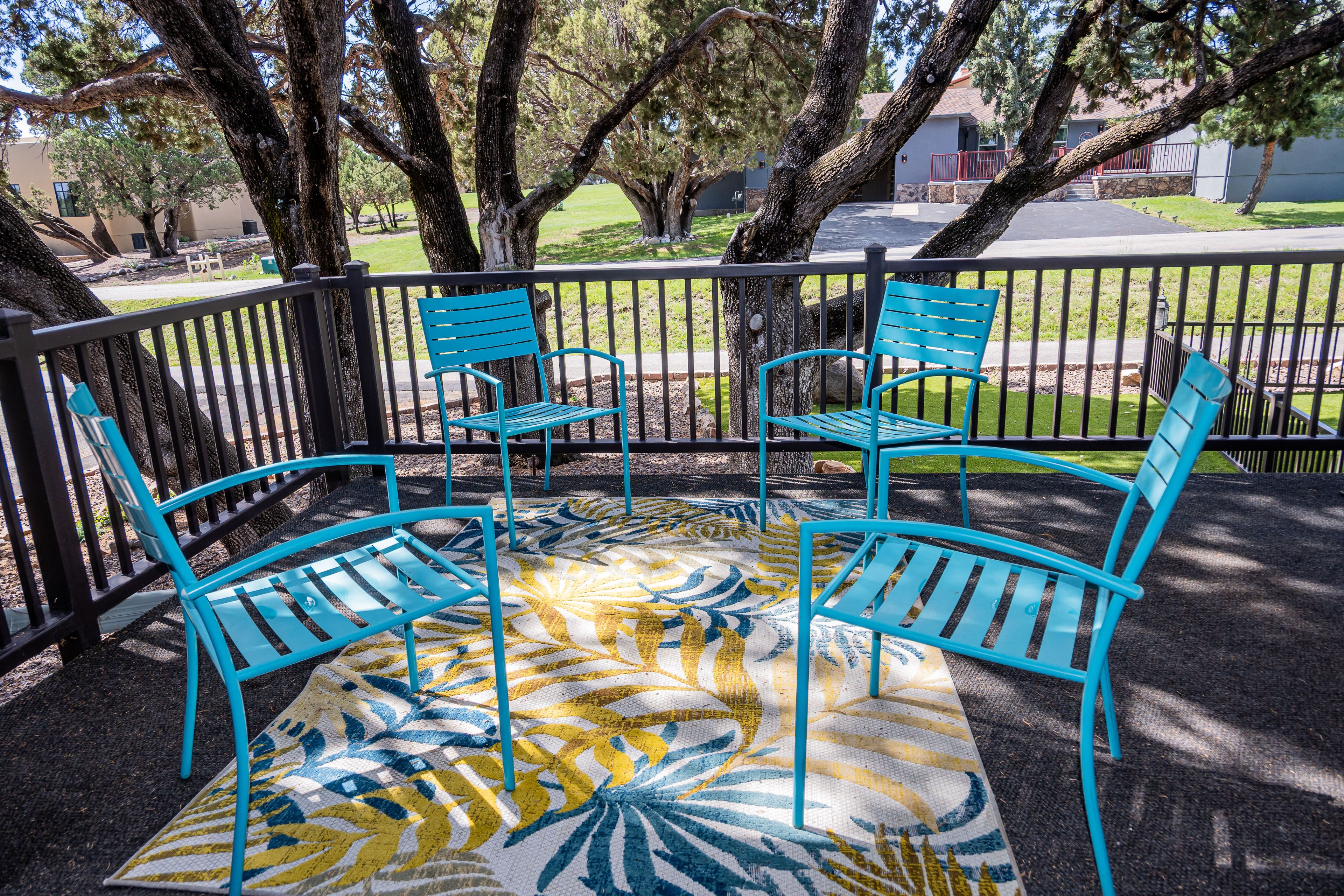 Deck | Blackstone Grill | Gas Fire Pit