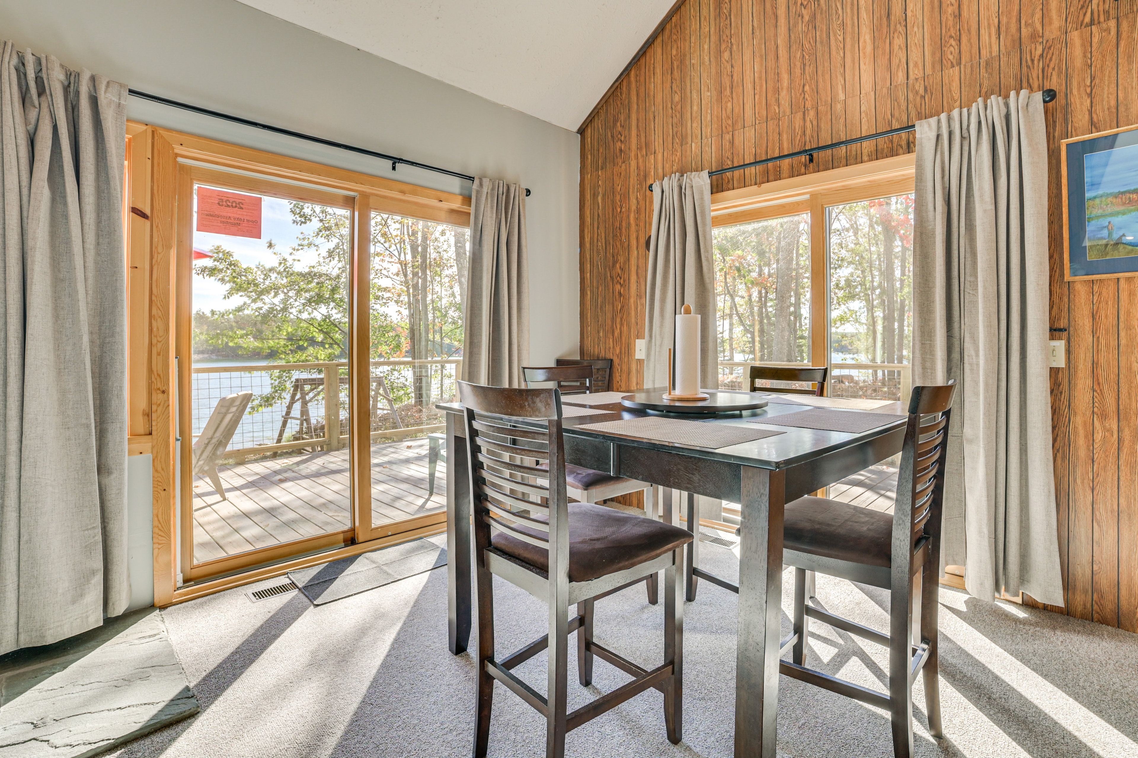 Dining Area | 1st Floor | Open Floor Plan | Lake Views