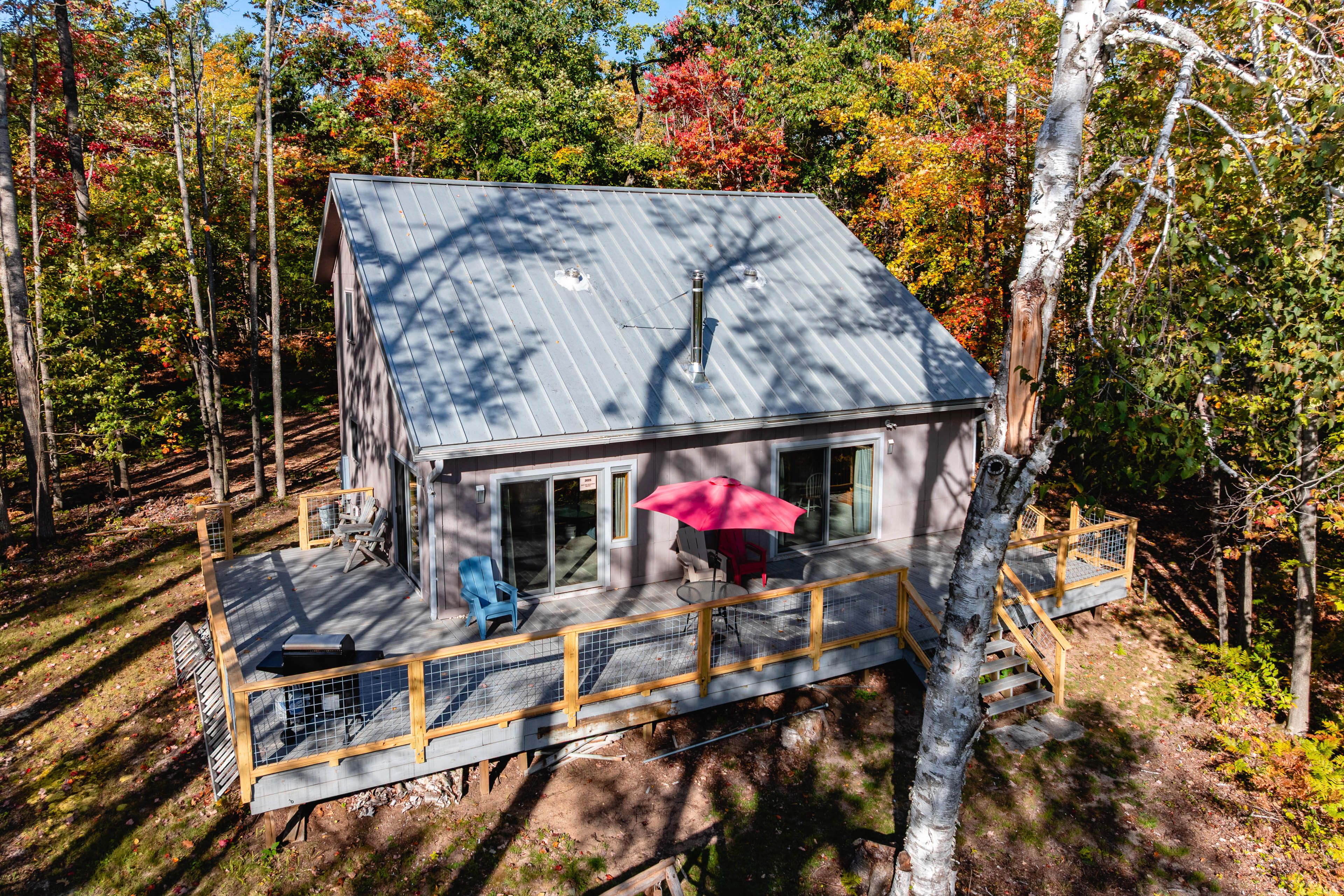 Aerial View of Property
