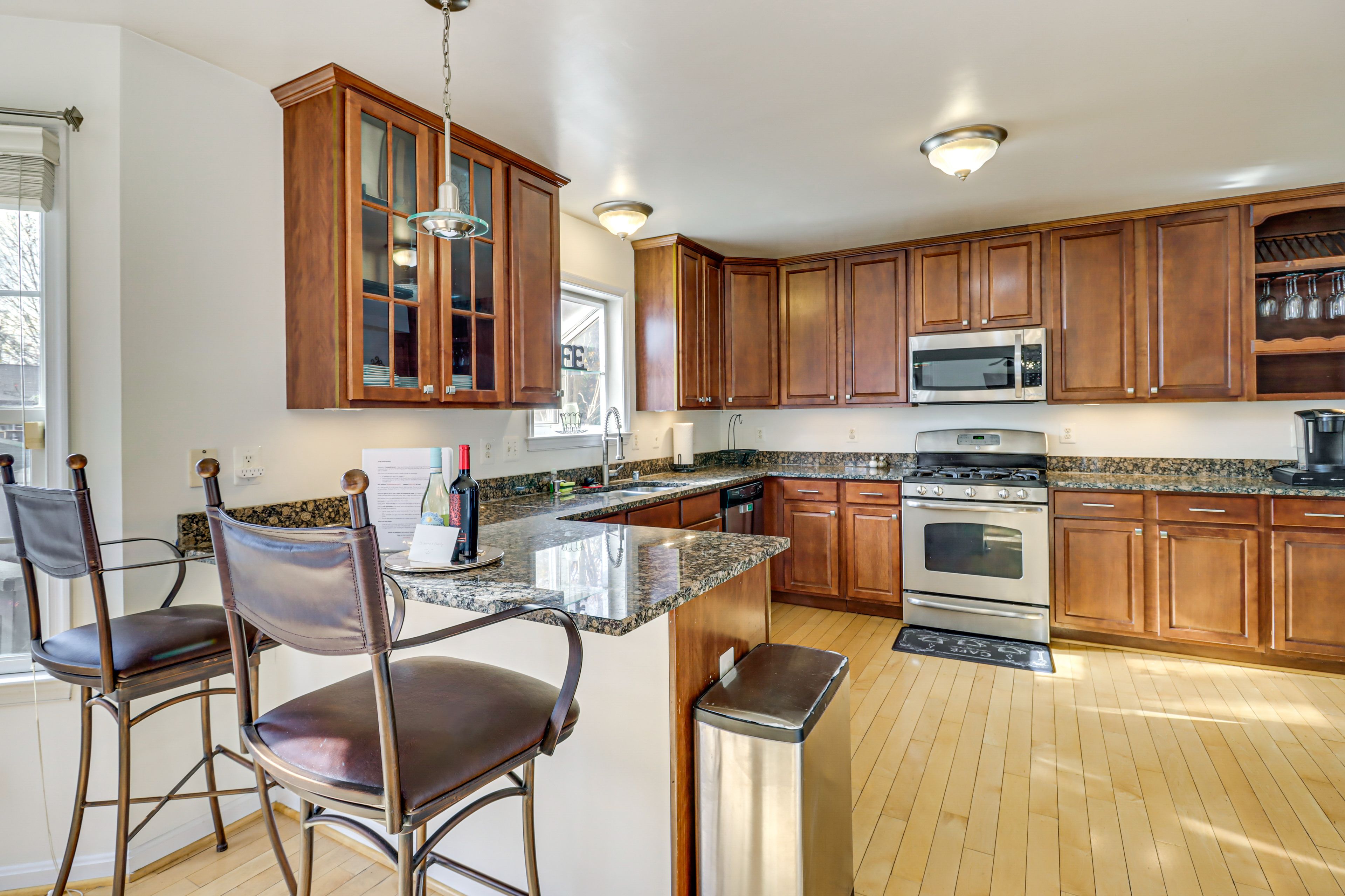 Kitchen | Bar-Top Seating | Cooking Basics | Keurig Coffee Maker | 1st Floor