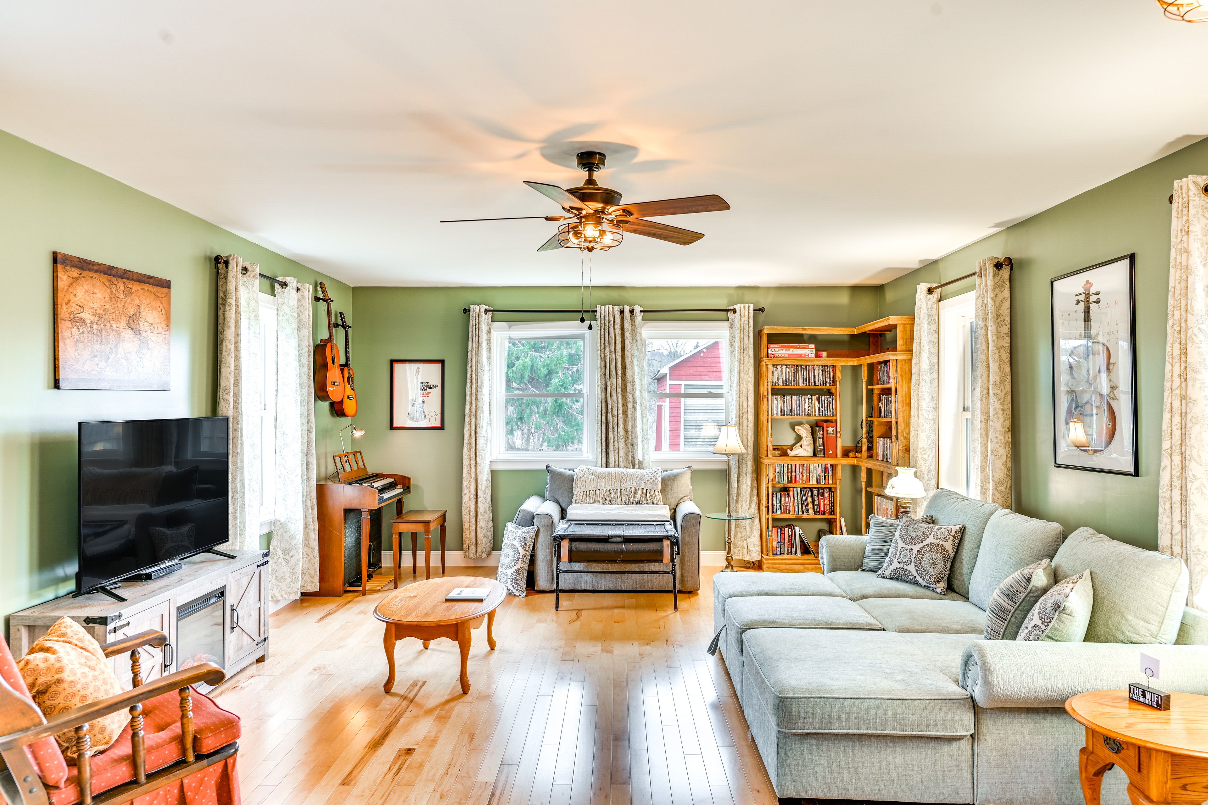 Living Room | Full Sleeper Sofa | Twin Sleeper Sofa | Organ | 1st Floor