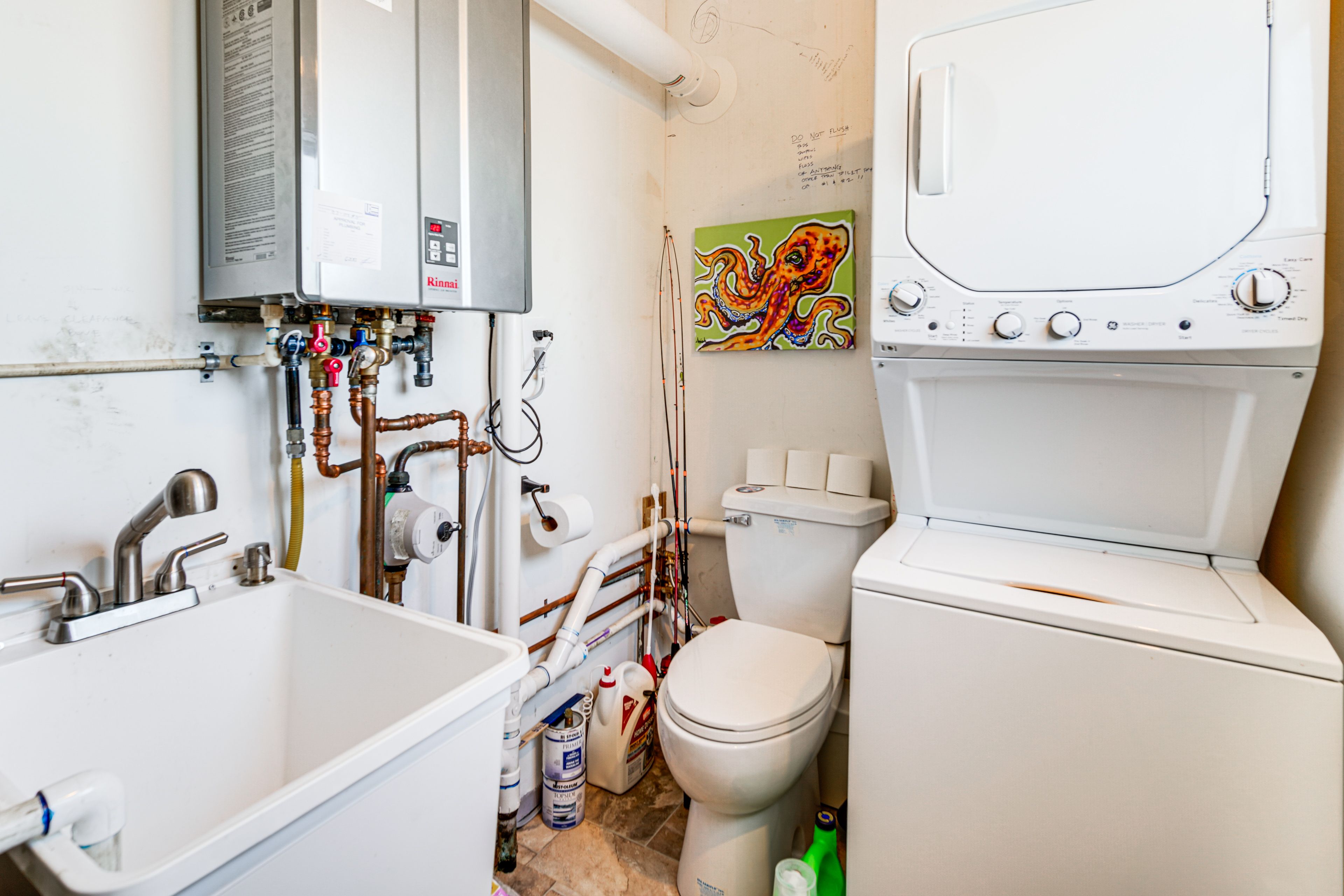 Half Bathroom | Laundry