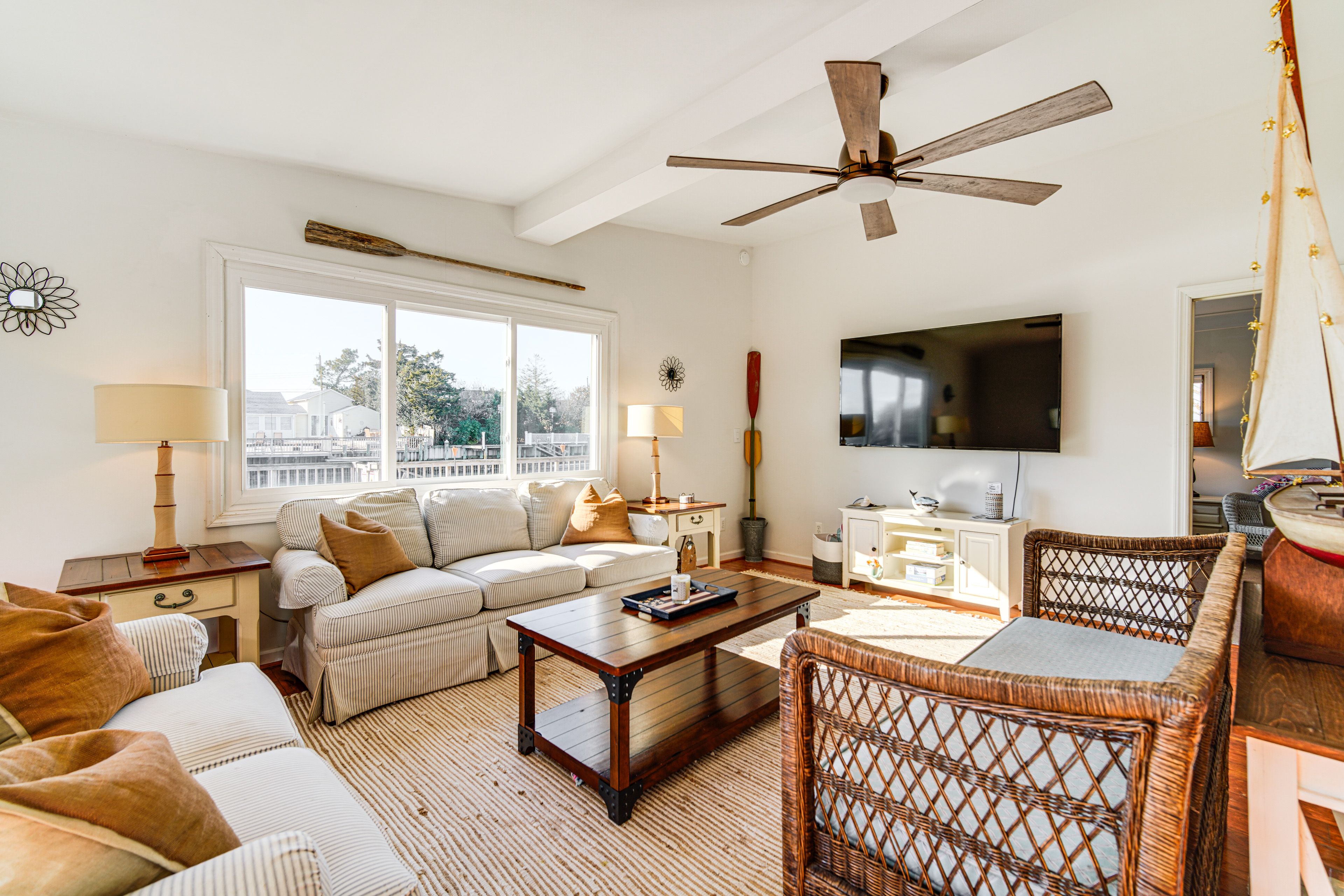 Little Egg Harbor Township Vacation Rental | 3BR | 1.5BA | 1 Step to Enter