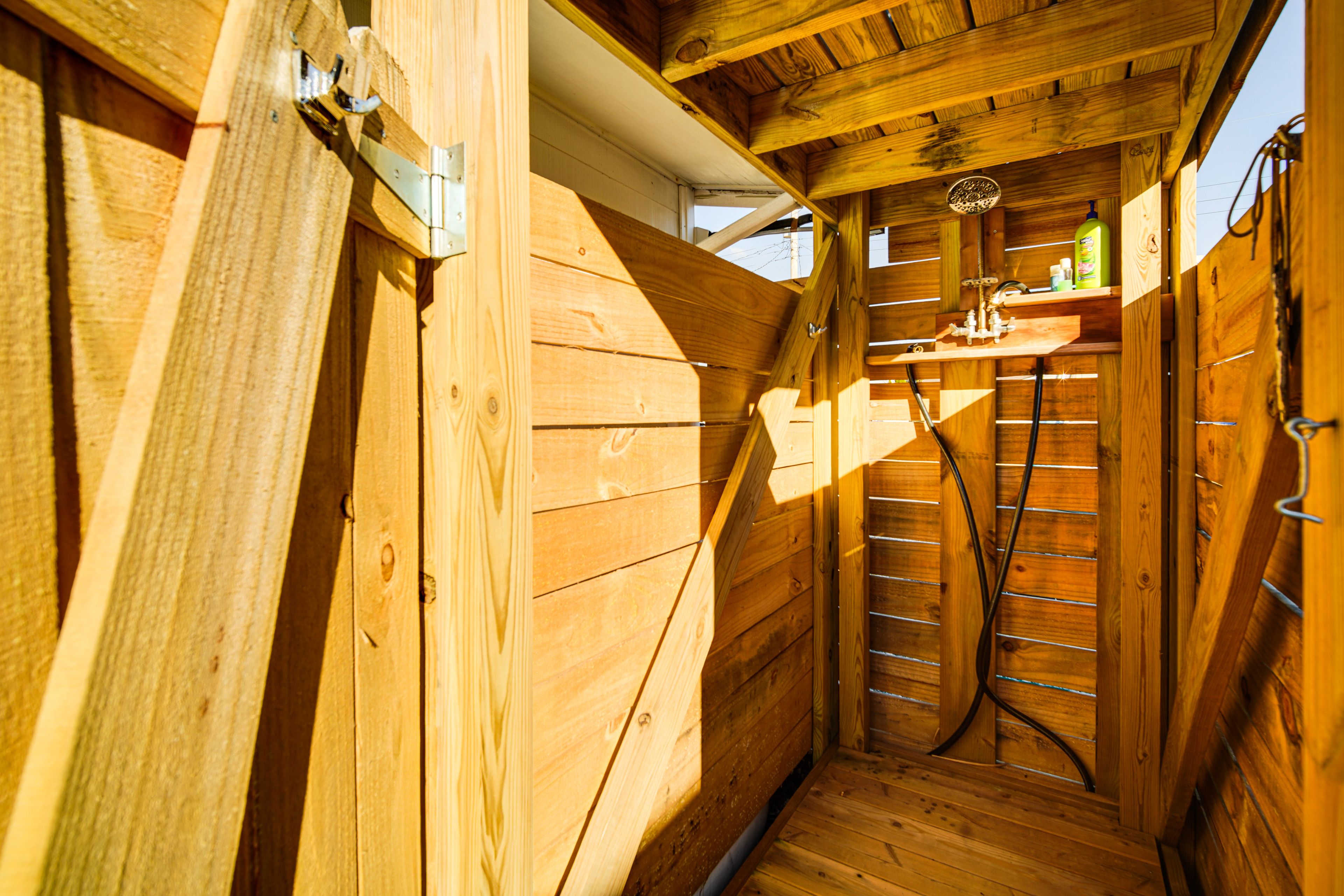 House Exterior | Shower