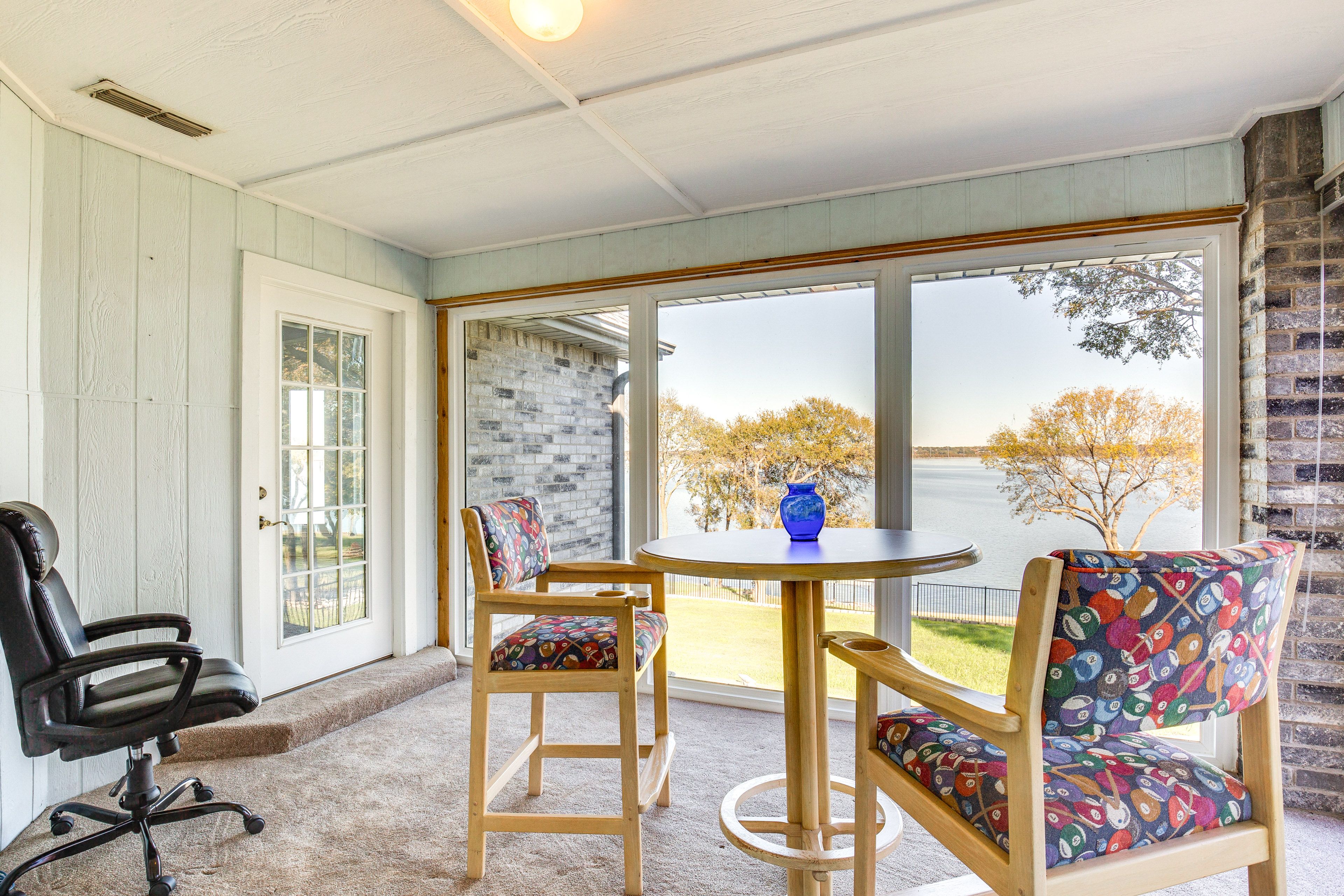 Sunroom | 2nd Floor | Lake Views